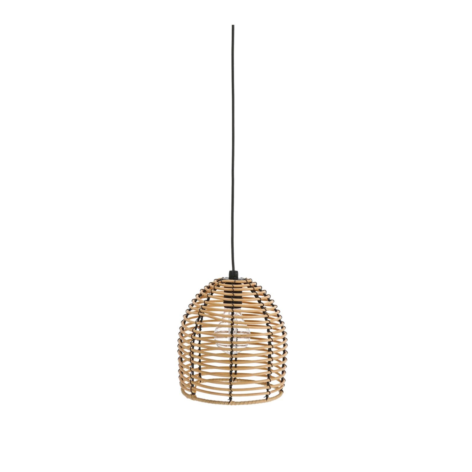 CEPEWA Deckenleuchte LED Outdoor Lampe Hängelampe Rattan, Deckenlampe
