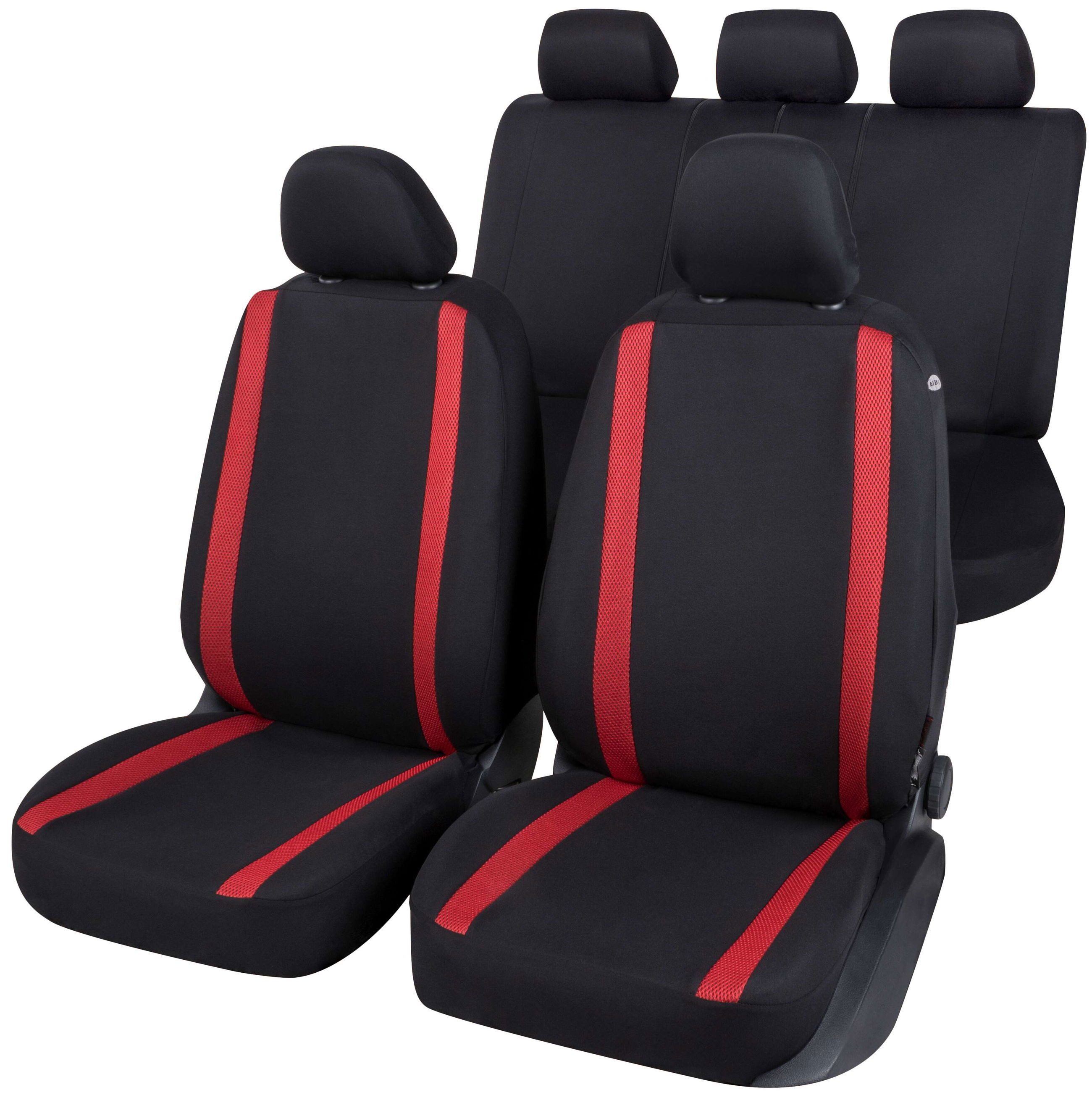 WALSER Autositzbezug Autositzbezug Jette, 2 Vordersitzbezüge 2tlg, 1 Rücksitzbezug 5tlg, 5 Kopfstützenbezüge, 14-tlg.