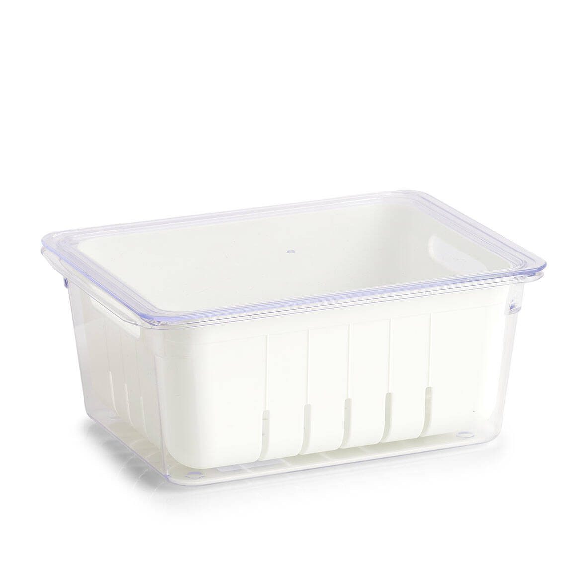 Zeller Present Vorratsdose Kühlschrank Organizer, 22,5 x 17,5 x 10 cm, Kunststoff, (einzeln, einzeln)