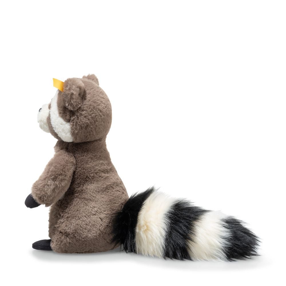 Steiff Kuscheltier Steiff Waschbär Pedro 23cm braun weiss 074417 Plüsch Sto günstig online kaufen