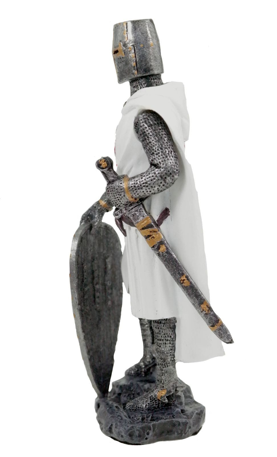 Vogler Dekofigur Kreuzritter in Rüstung Ritter Templer Kreuz Deko Skulptur günstig online kaufen