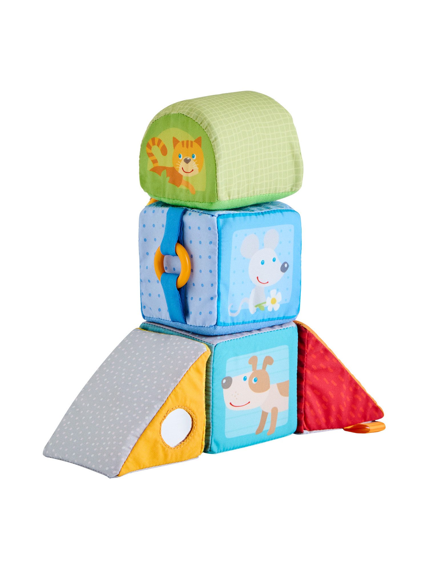 Haba Motorikwürfel Entdeckerwürfel Tierisch geometrisch, unisex neutral