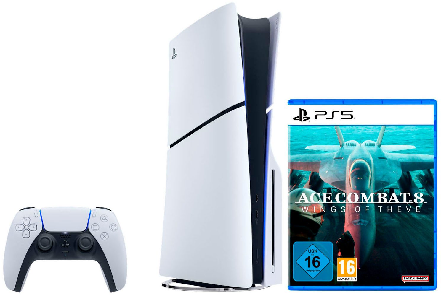 PlayStation 5 PS5 Disk Edition (Slim) inkl. Ace Combat 8: Wings of Theve 1TB