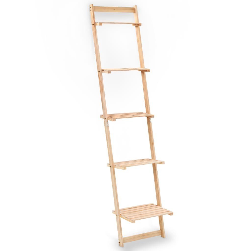 furnicato Leiterregal Zedernholz 41,5x30x176 cm, 1-tlg.