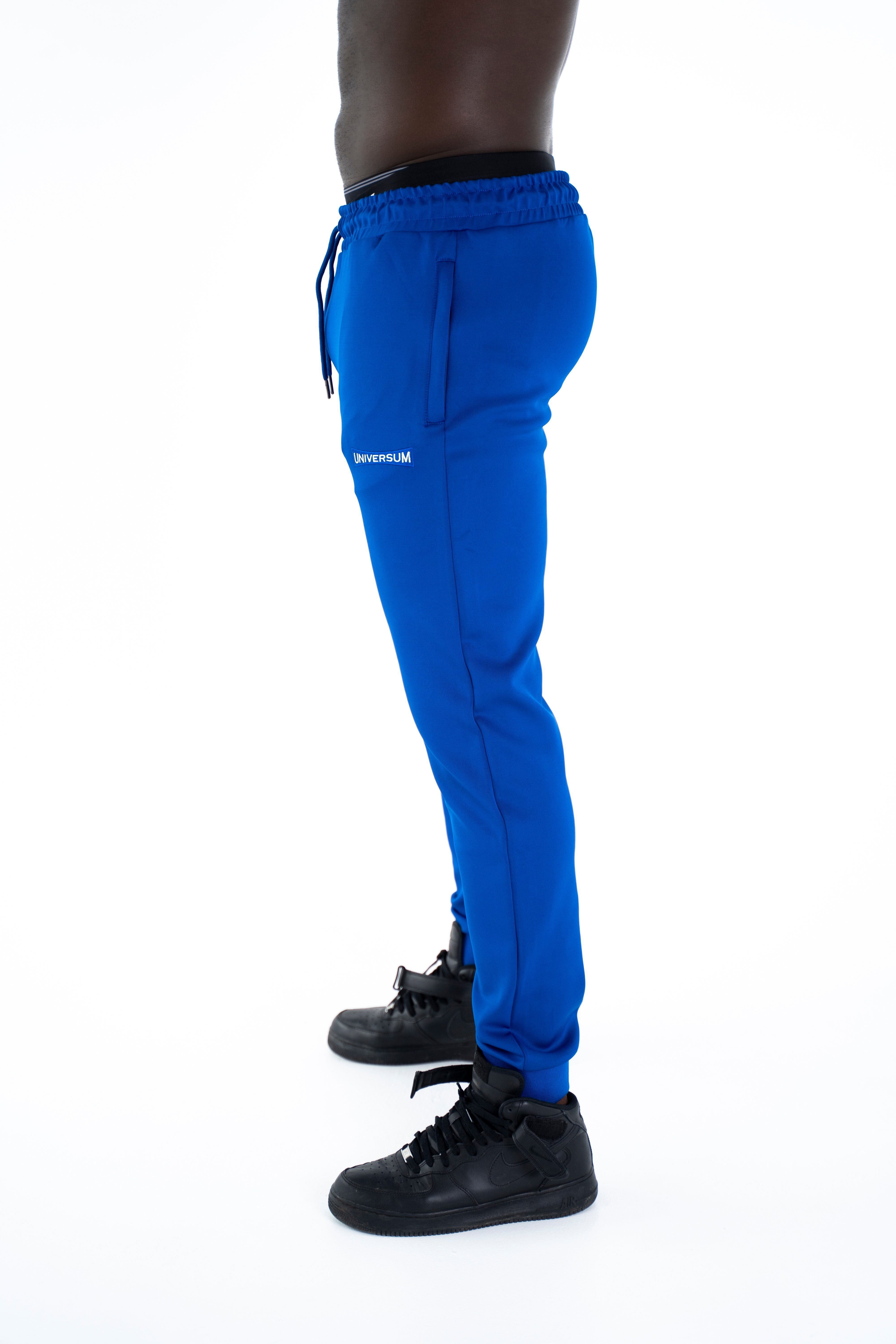 Universum Sportwear Jogginghose Fit Pants blau Jogginghose Freizeit für Fitness Modern und Sport
