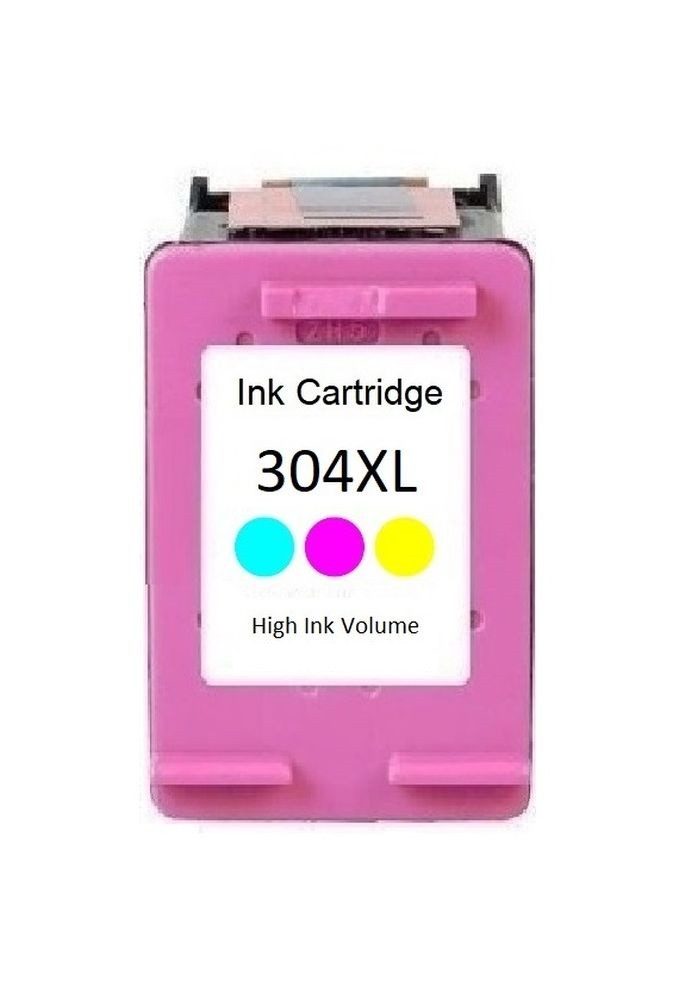 inkpro Druckerpatrone kompatibel mit HP 304 XL color Tintenpatrone (für HP DESKJET 2620, 2621, 2622, 2623, 2630, 2632, 2633, 2634, 3720, 3720, 3730, 3732, 3733, 3735, 3750, 3760, 3762, 3764, ENVY 5010, 5020, 5030, 5032, 5034, 5052, 5055, XL Füllmenge: 18