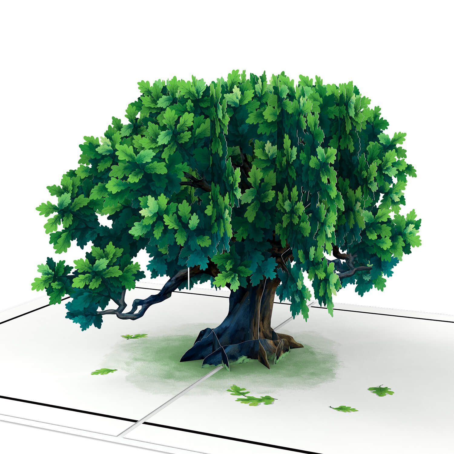 papercrush Beileidskarte In Stiller Trauer Pop-Up Karte, Trauerkarte mit Text für Beerdigung, Handgemacht