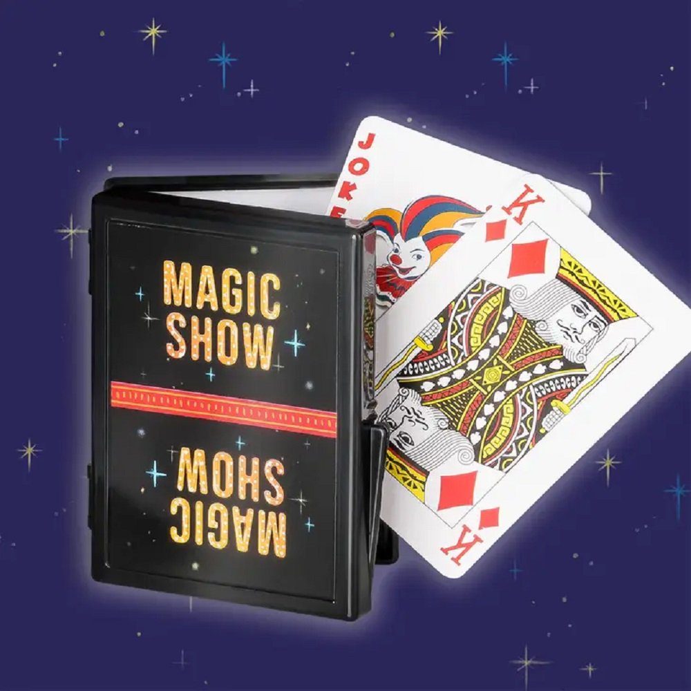 gleich du machen MAGIC Tricks Zauberbox Style Trick dieser Zauberkasten Trend SHOW mehrere Mit kannst Zauberkarten & LK Etui,