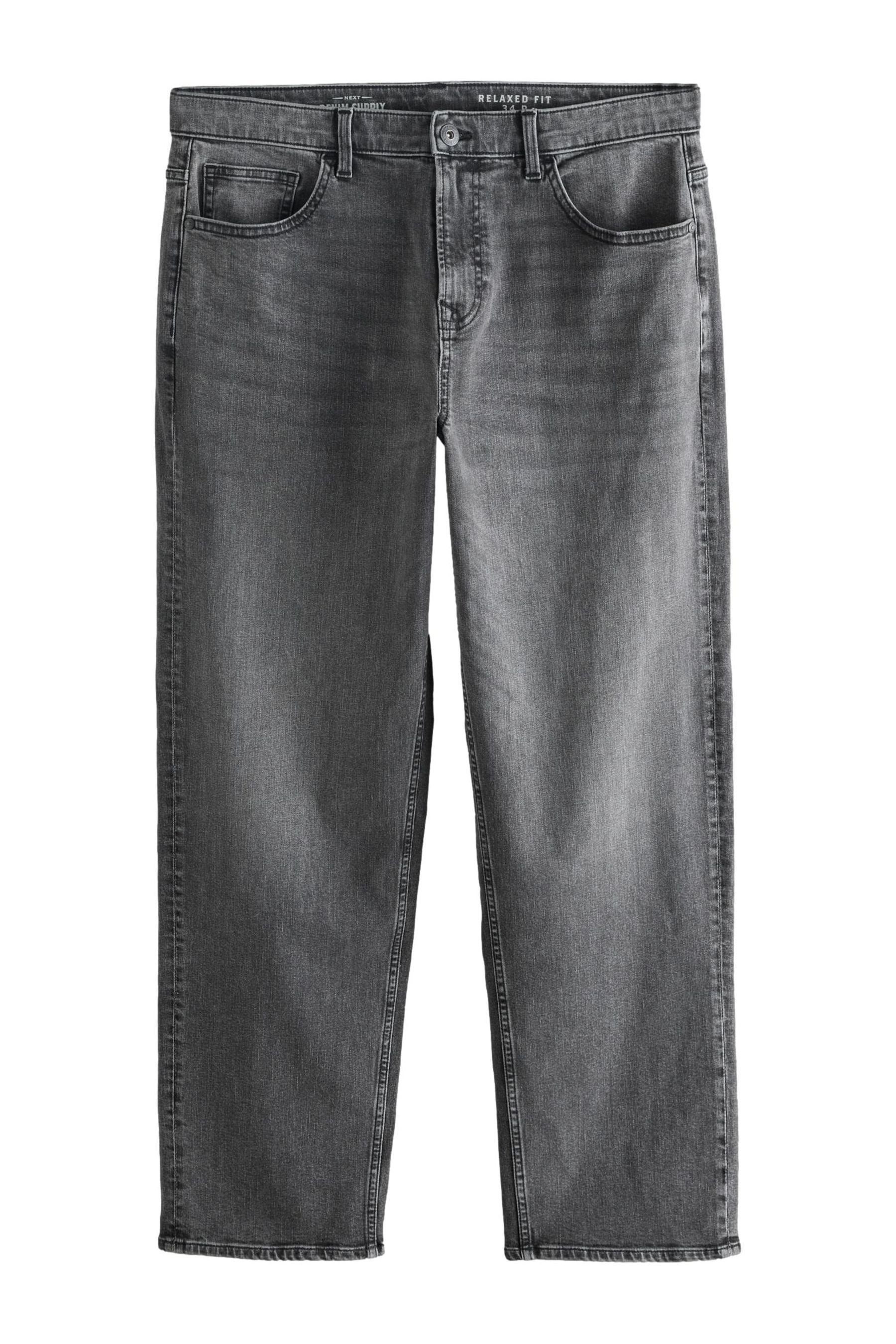 Relax-fit-Jeans Klassische Relaxed Fit Stretch-Jeans