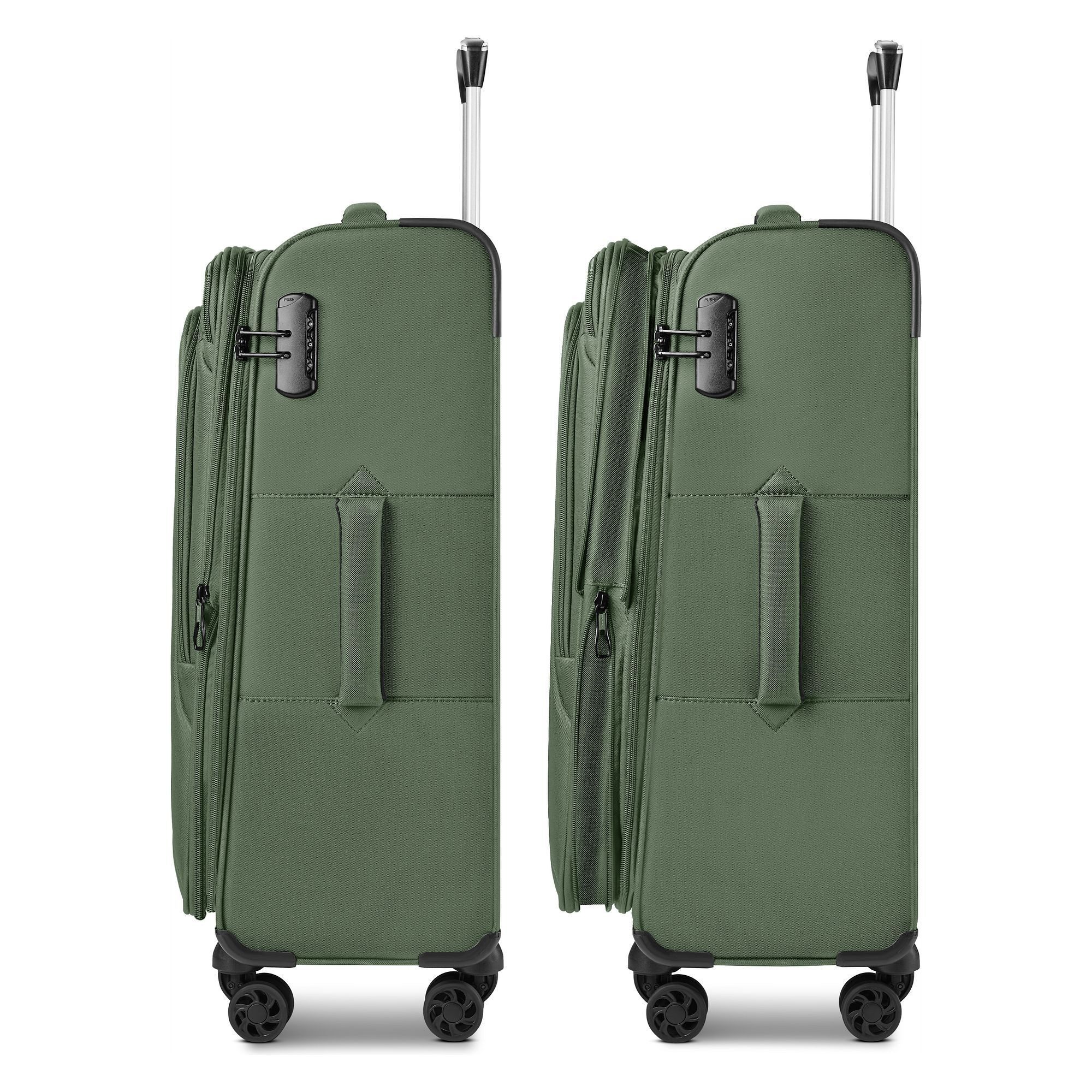 Franky Weichgepäck-Trolley Melbourne 3.0, 4 Rollen, Polyester – Bild 5 von 5