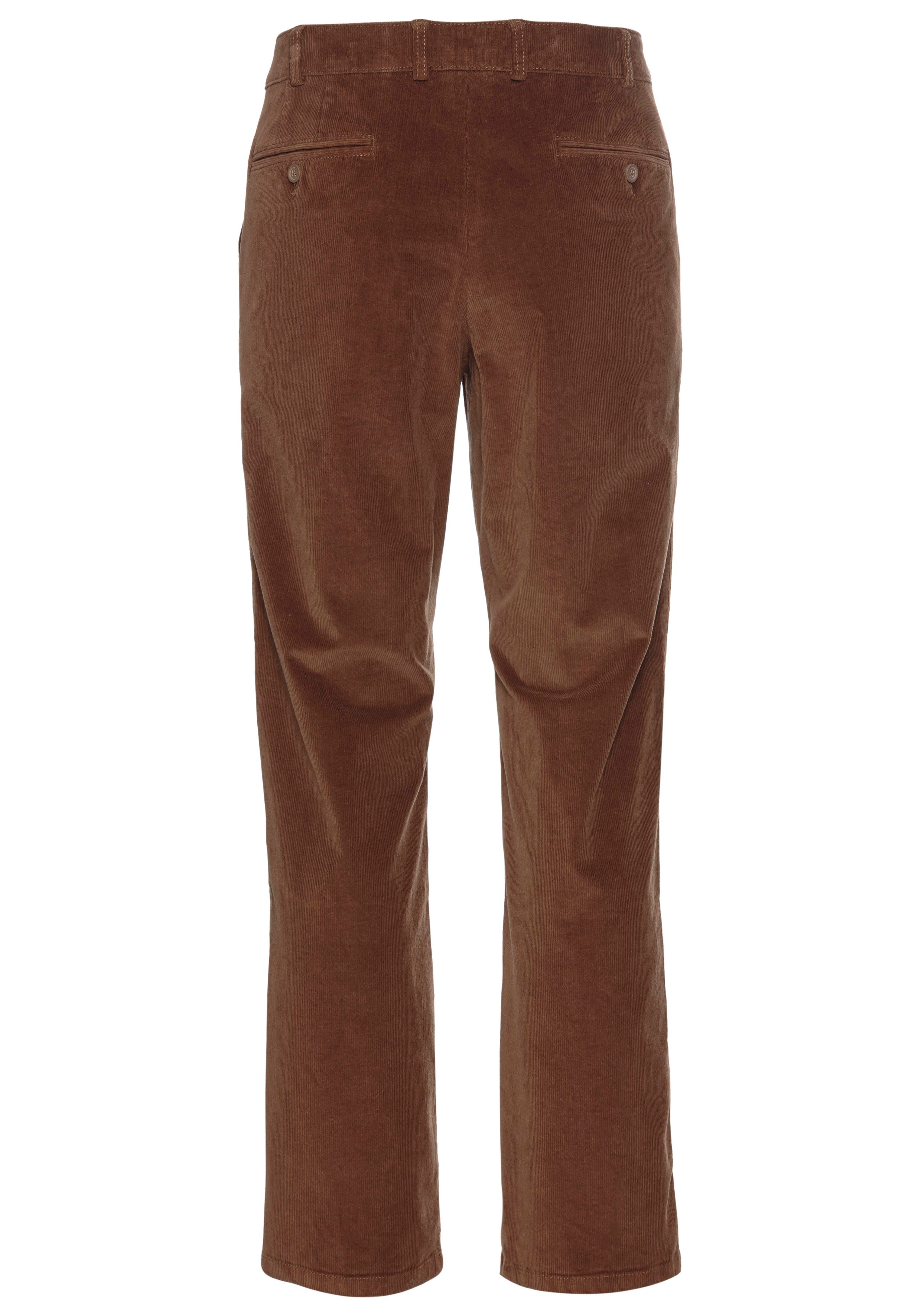 Man's World corduroy trousers with stretch waistband