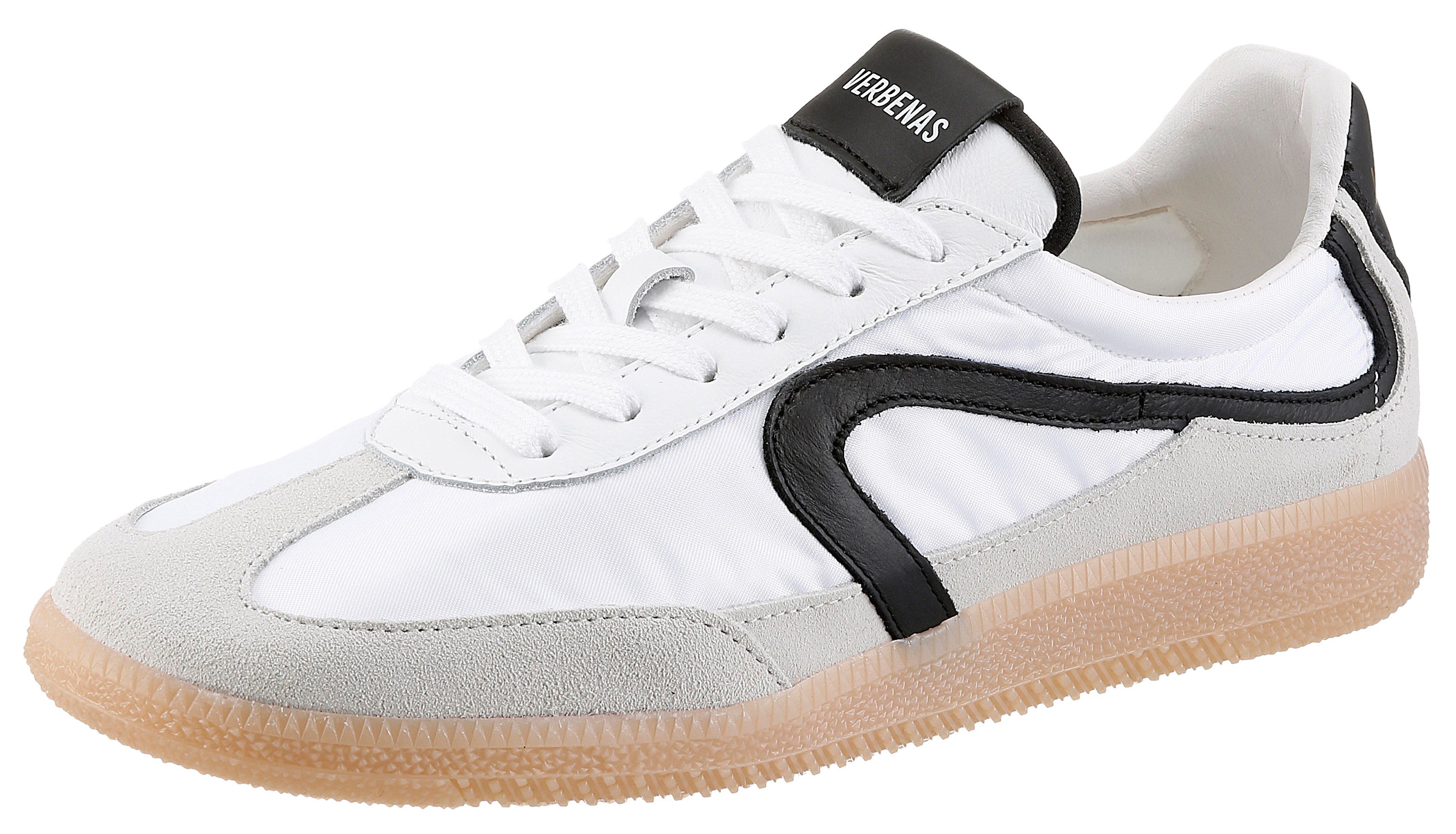 VERBENAS SIMON Sneaker Retrosneaker, Schnürschuh, Freizeitsneaker mit honigfarbener Laufsohle