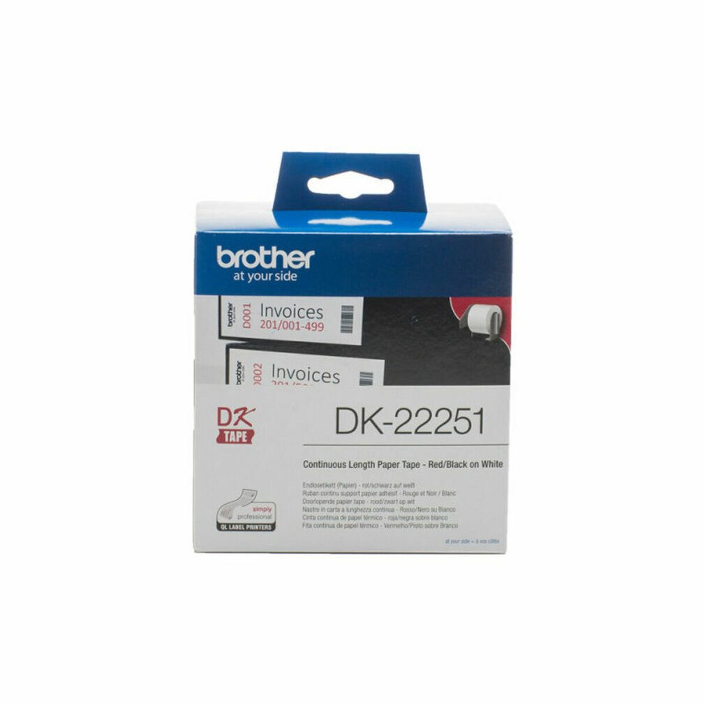Thumbnail - Brother Etiketten Adress-Etiketten DK-22251 für QL-800/810W/820NWB (62mm)