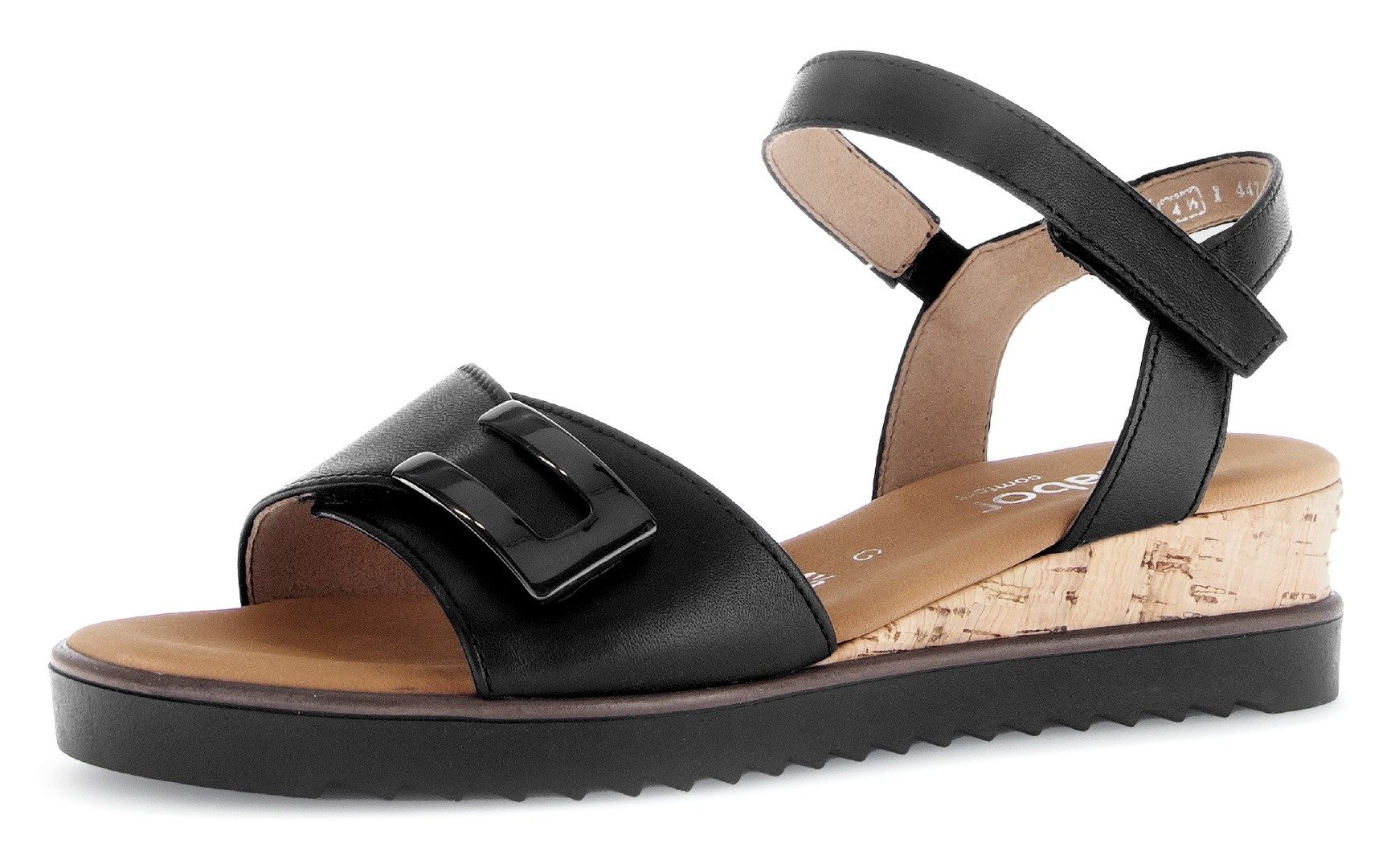 Gabor GENUA Keilsandalette, Riemchensandale, Komfortschuh, Sommerschuh, günstig online kaufen