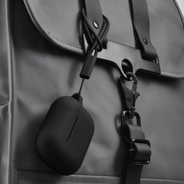 Hama Kopfhörer-Schutzhülle Schutzhülle aus Silikon für das Ladecase AirPods 2. Generation, Kratzfestes Sleeve, Ultra Slim, Wireless Charging kompatibel