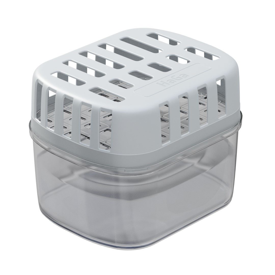 HaGa Granulat-Luftentfeuchter HaGa Luftentfeuchter bis 36 m² – Raumentfeuchter mit 2 Granulat-Kissen, Raumgröße bis 36 m²