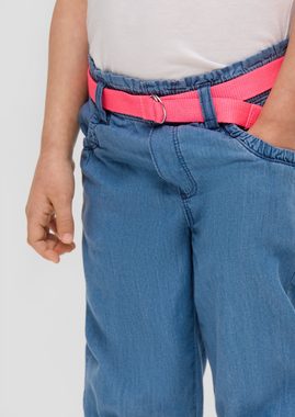 s.Oliver 7/8-Hose Ankle-Jeans / Relaxed Fit / High Rise / Wide Leg