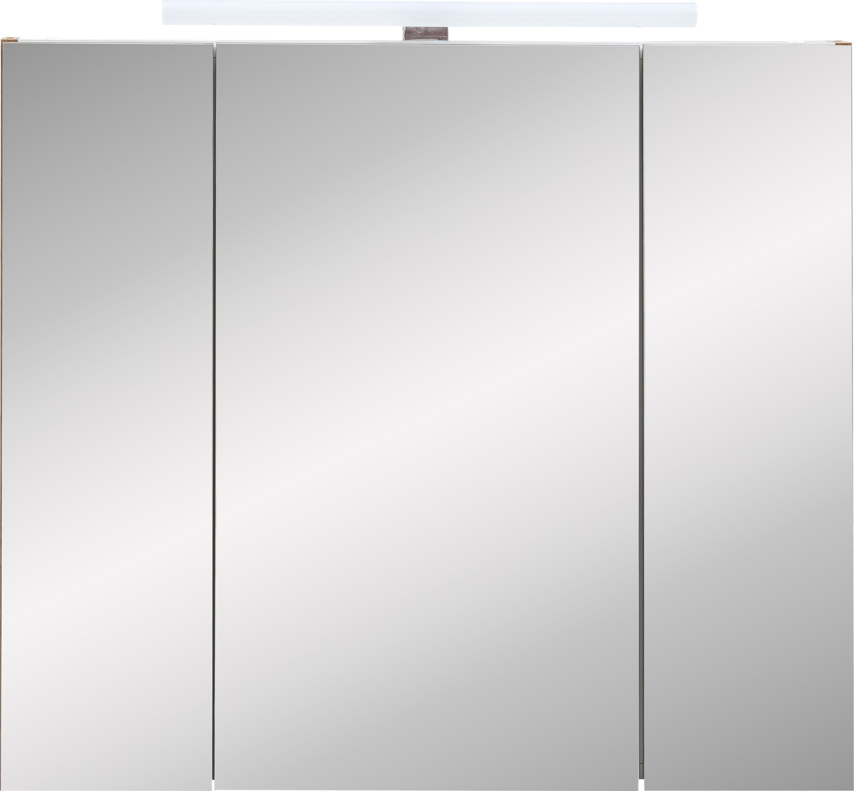 Schildmeyer Spiegelschrank Duo, Spiegelschrank, Made in Germany, B: 80 cm Solide Verarbeitung - Dieses Produkt ist in Deutschland gefertigt