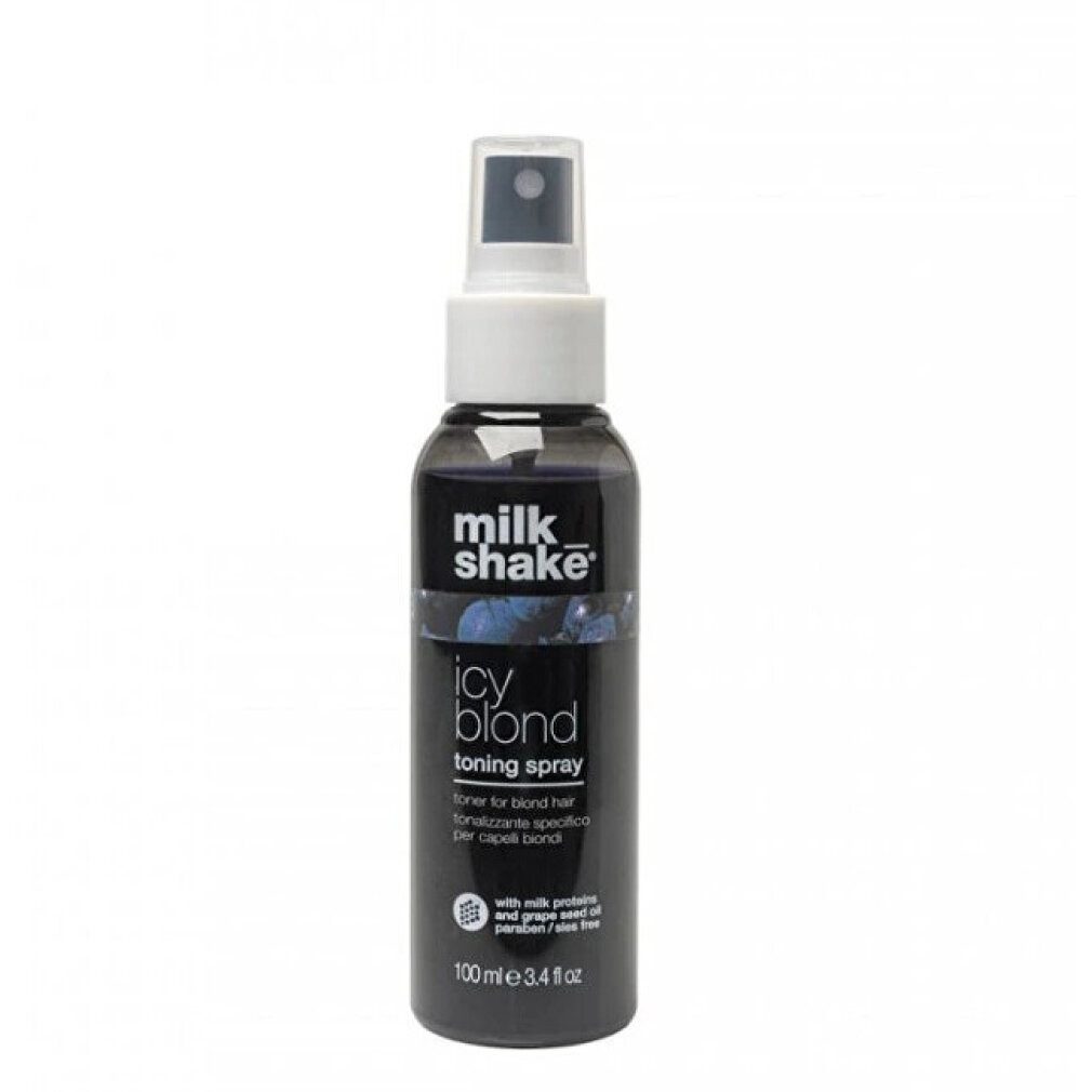 Milk Shake Haarpflege-Set, Icy Blond, Haarstraffungsspray, für blondes Haar, 100 ml