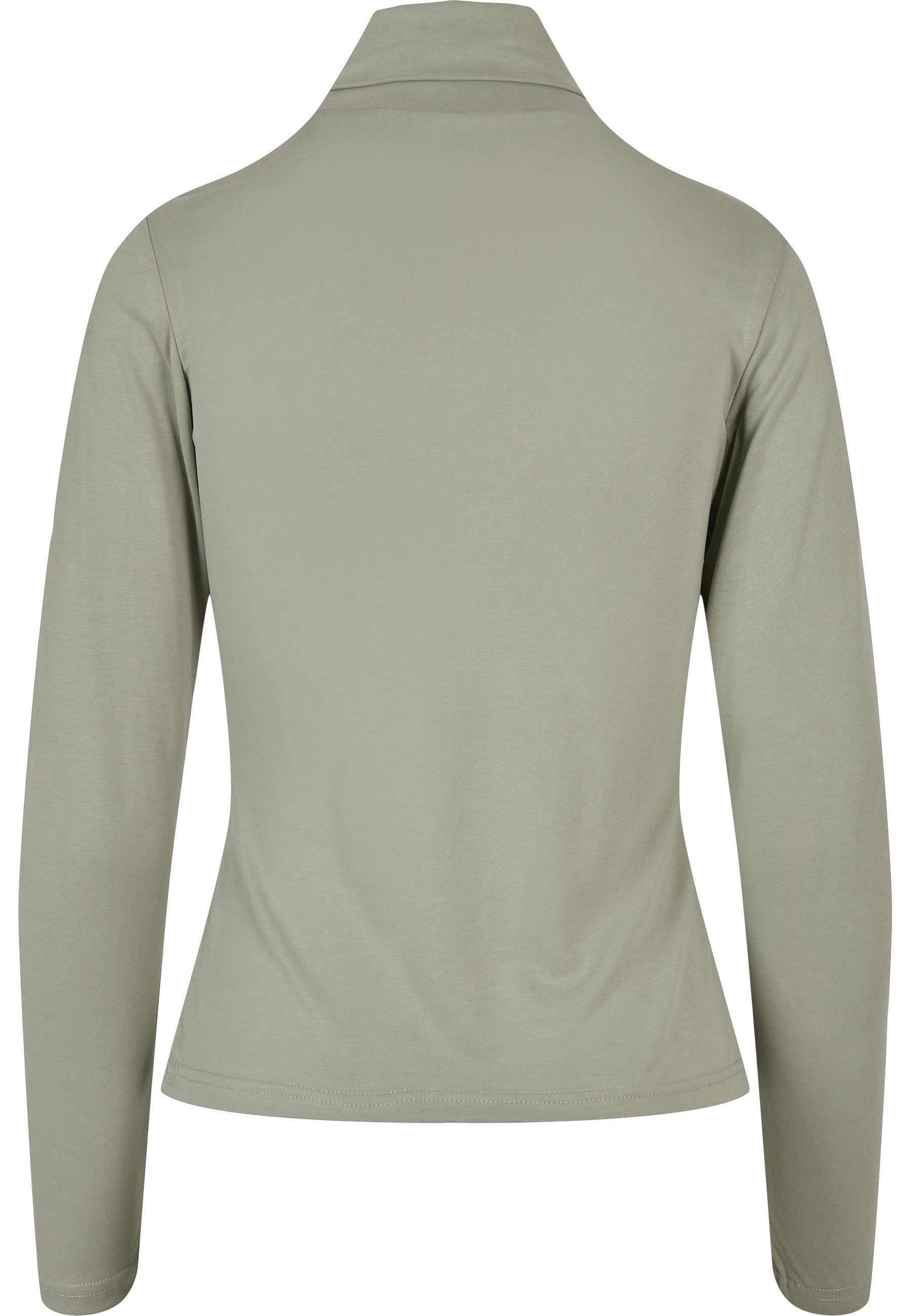 URBAN CLASSICS Langarmshirt Urban Classics Damen Ladies Modal Turtleneck Longsleeve (1-tlg)