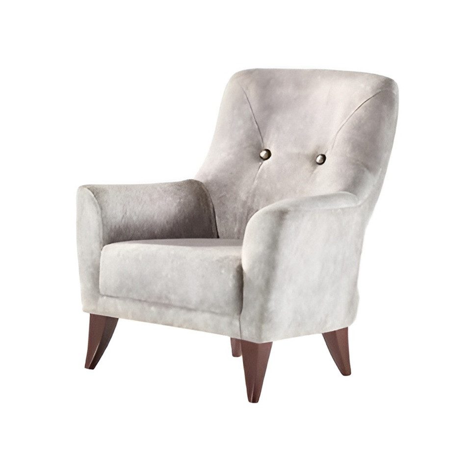 Relaxsessel Lounge Sessel Grau Textil mit ergonomischem Design und Komfort