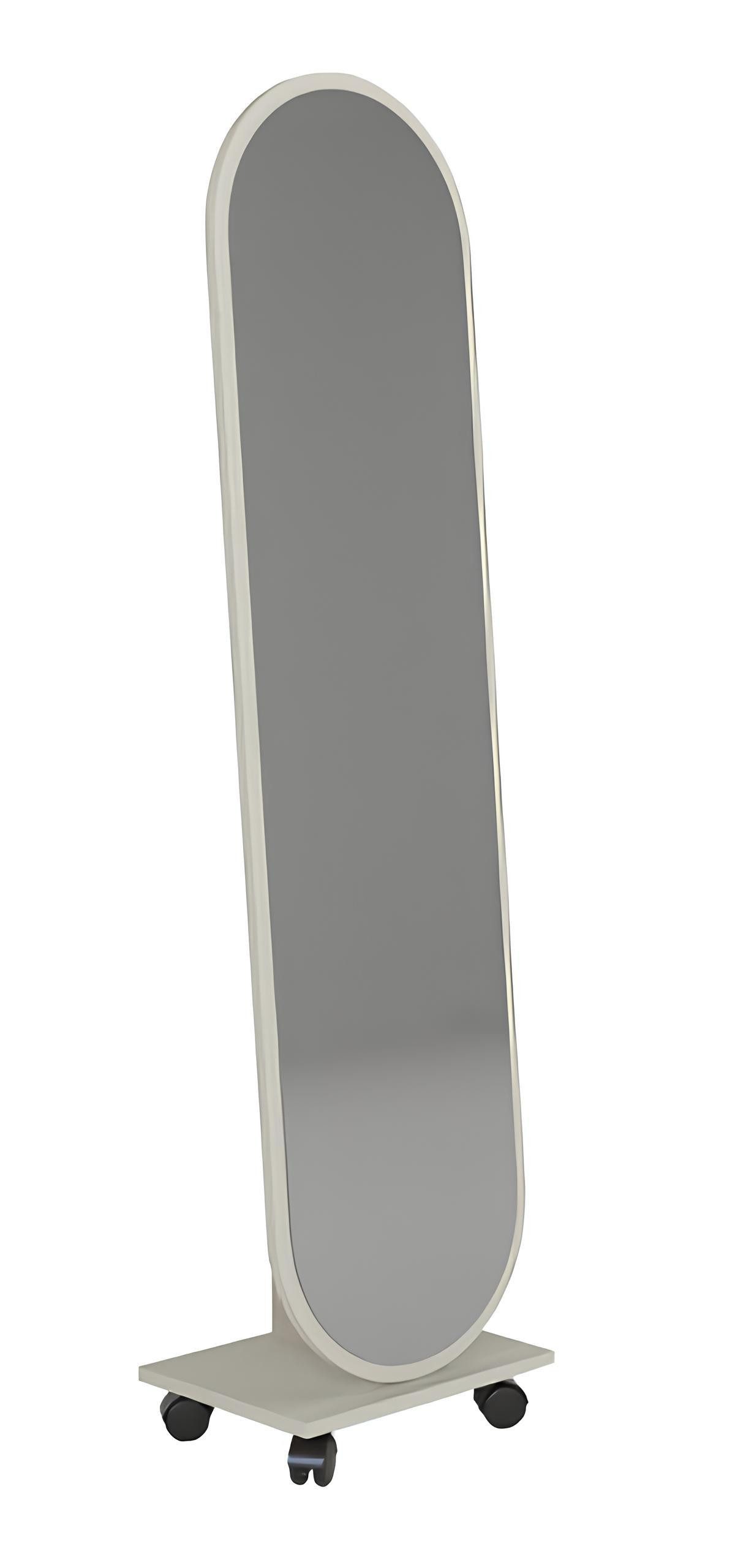 JVmoebel Standspiegel Stilvoller weißer Spiegel Schlafzimmer Standspiegel Steh Jugendzimmer, Made in Europa
