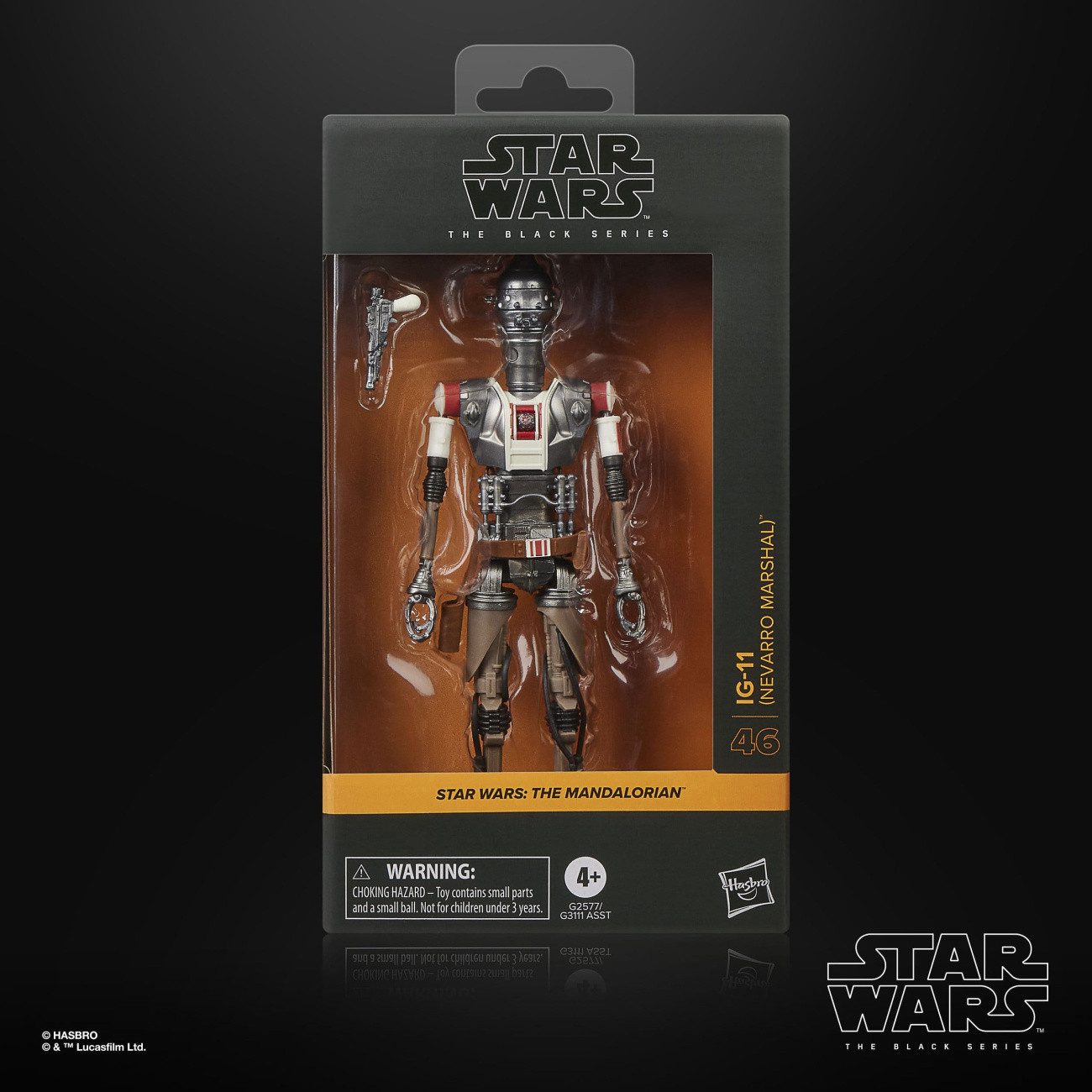 Hasbro Actionfigur Star Wars: The Mandalorian Black Series Actionfigur IG-11 (Nevarro Mar