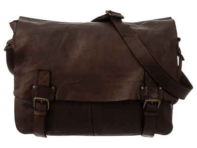 HARBOUR 2nd Messenger Bag Yamal Cool Casual Business Bag-Style Laptoptasche (1-tlg), Ankeranhänger