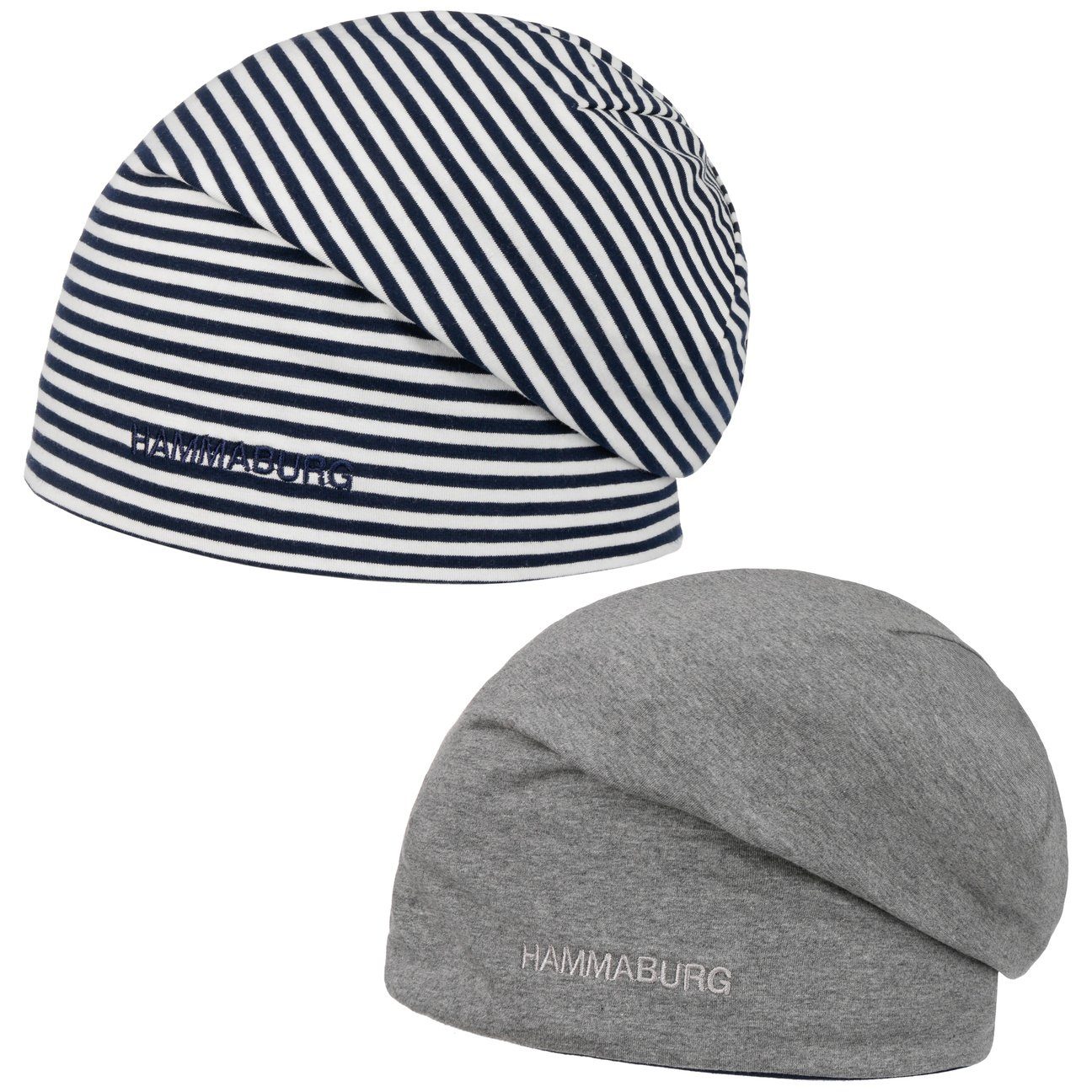 Hammaburg Beanie (1-St) Baumwollmütze Oversize