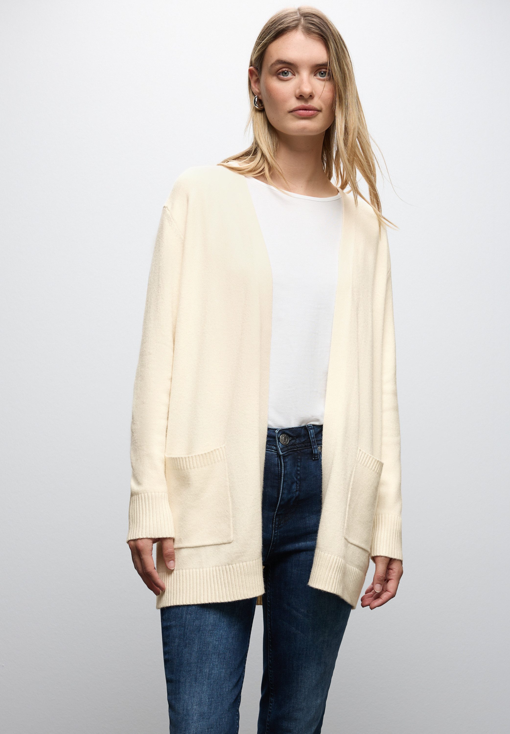 STREET ONE Cardigan ohne Verschluss, offen günstig online kaufen