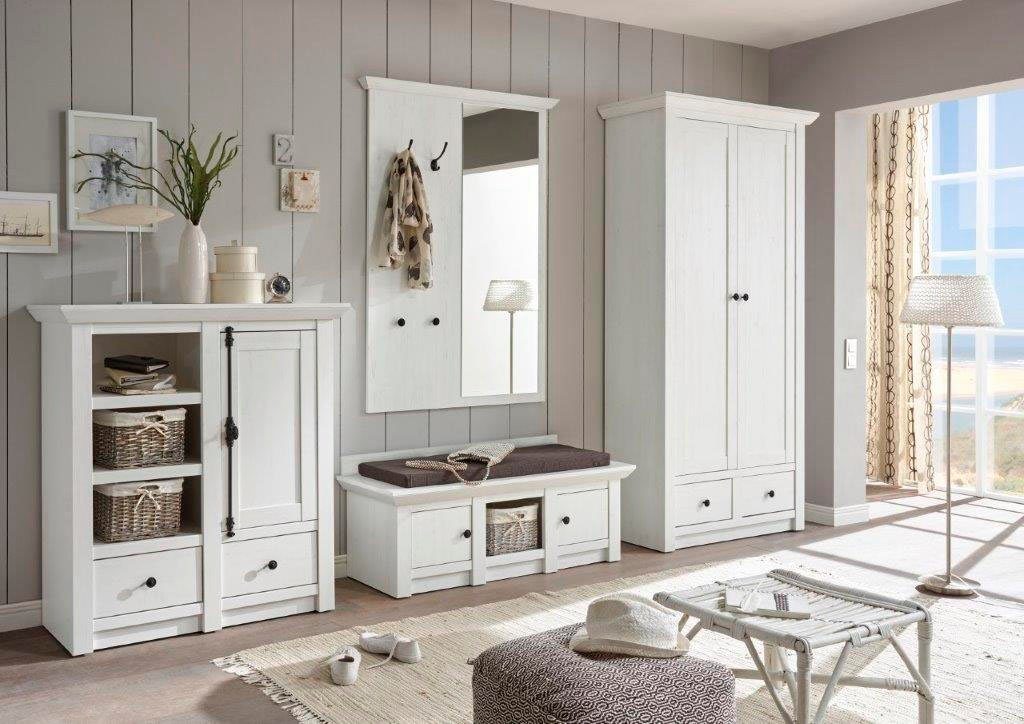 Home affaire Garderoben-Set California, Komplettset im Landhausstil, modern günstig online kaufen