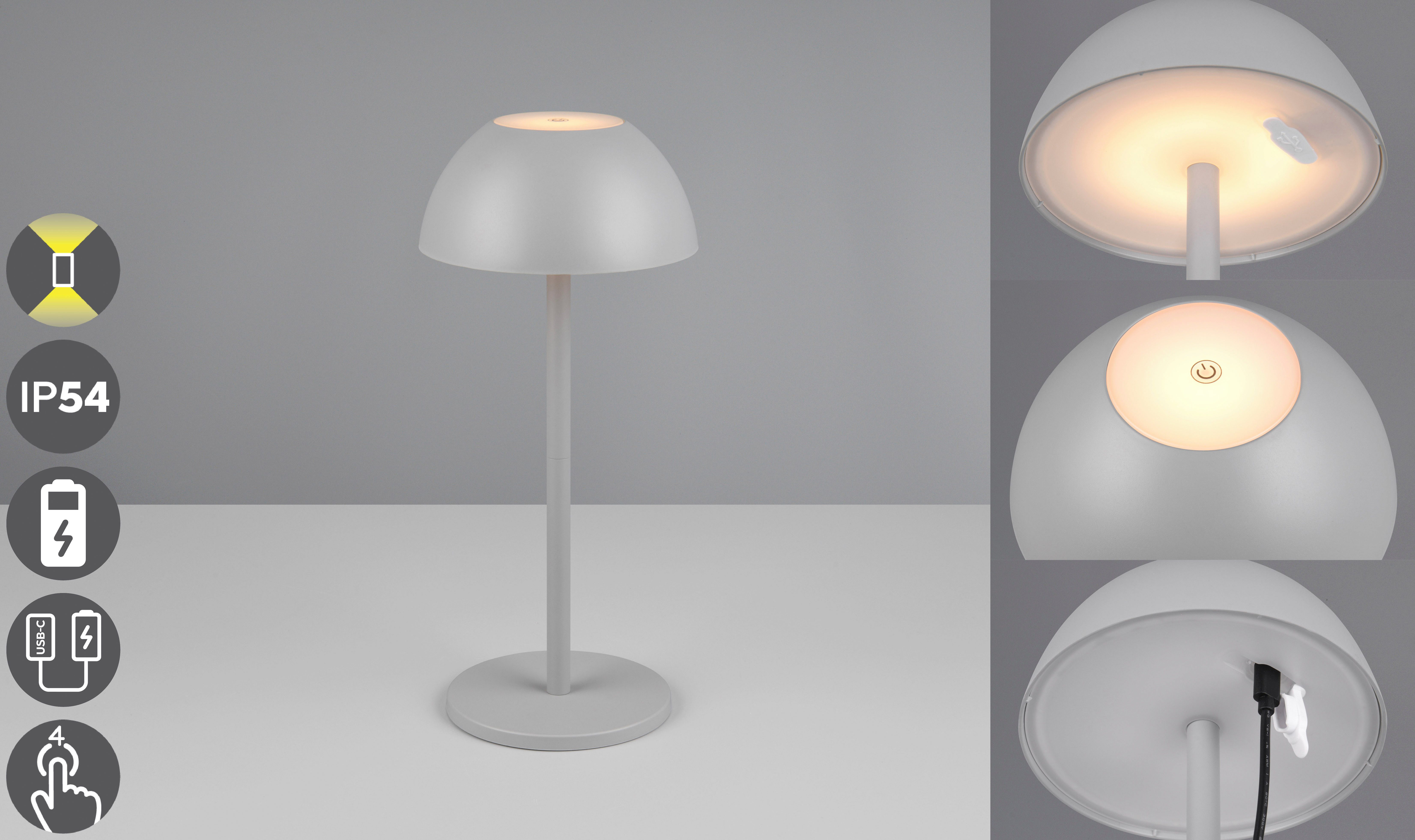 my home LED Außen-Tischleuchte Abbey Tischleuchte (Stück), Dimmfunktion, US günstig online kaufen