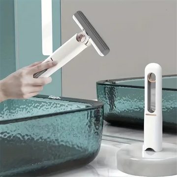 RefinedFlare Wischmopp 1 Satz multifunktionaler tragbarer Mini-Mopp für Badezimmer usw., Keine Erhöhung der Wasseraufnahmefähigkeit