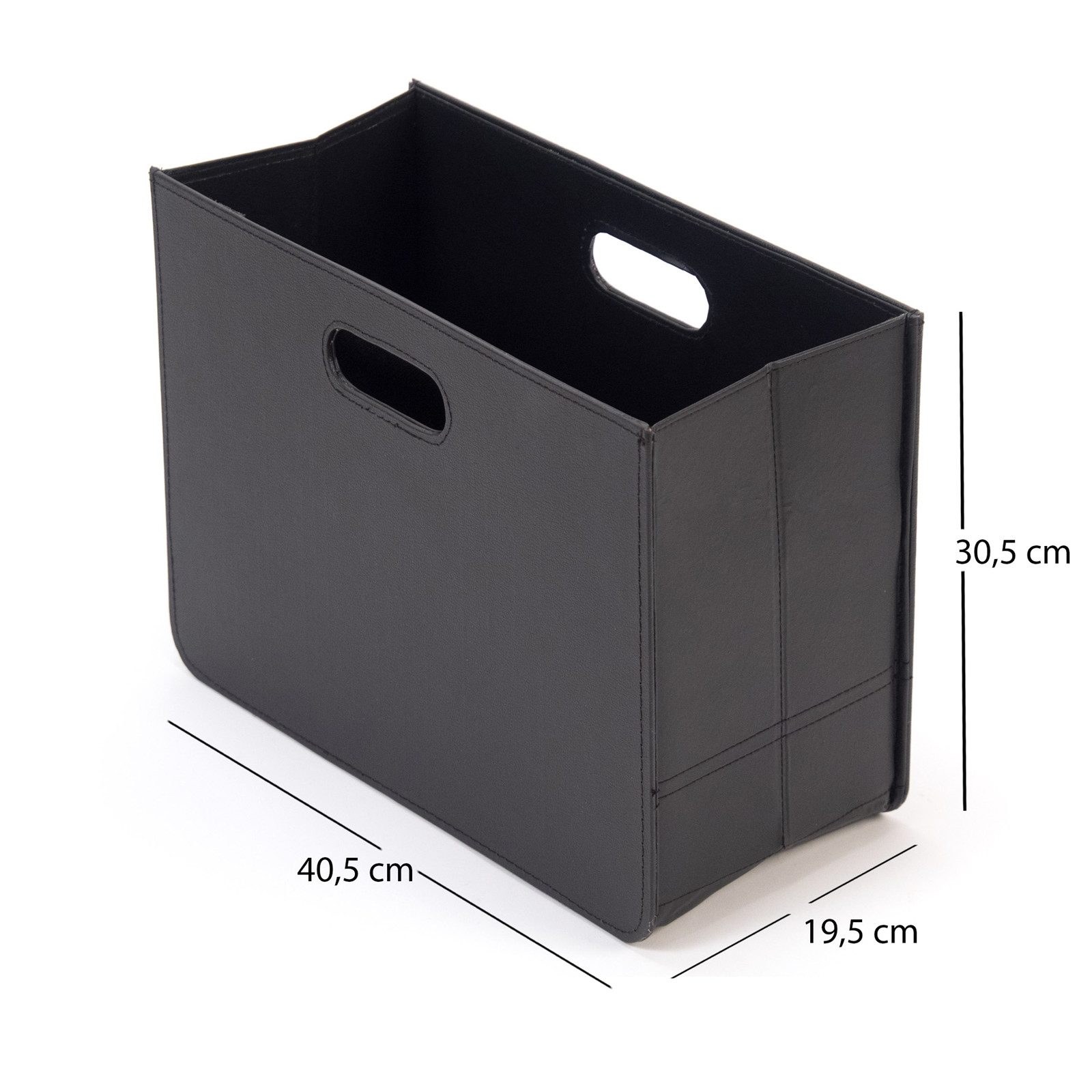 DESIGN DELIGHTS Zeitungsständer DESIGN ZEITUNGSKORB "BUSINESS", schwarz, Ma günstig online kaufen