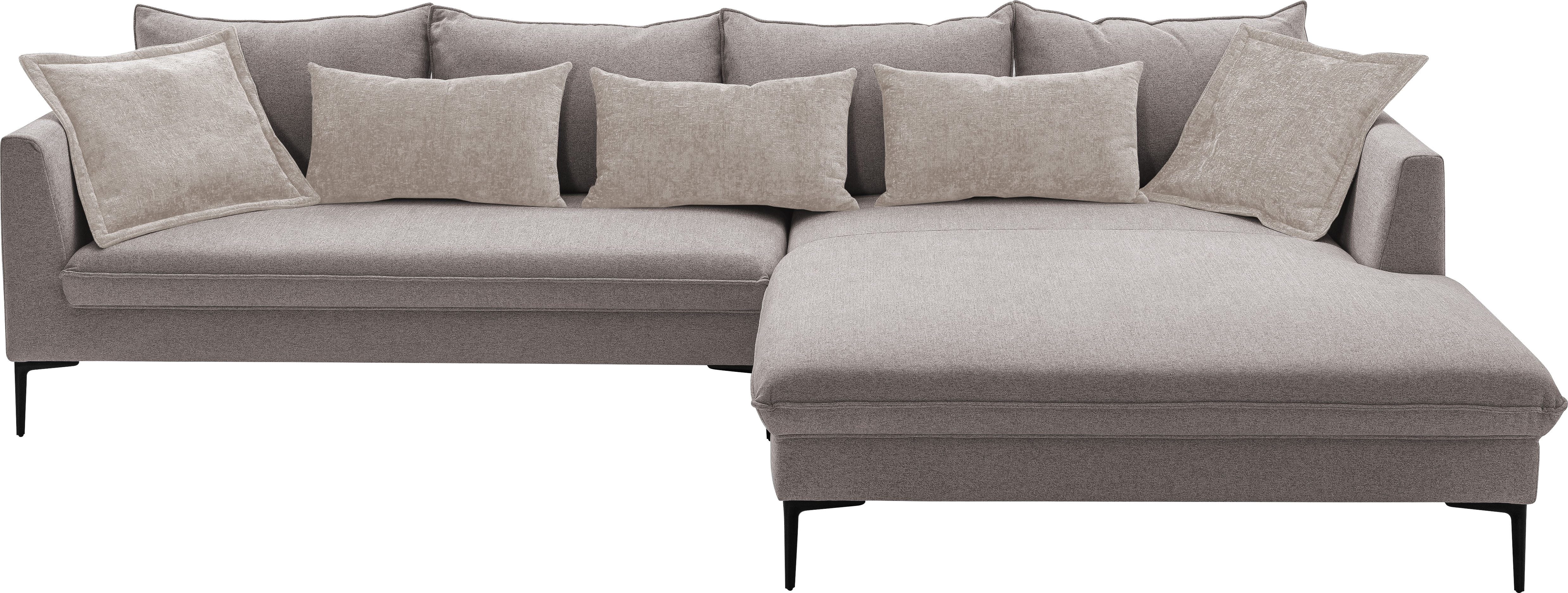 Ecksofa Piazza, elegant und edel, Designsofa mit tollem Sitzkomfort