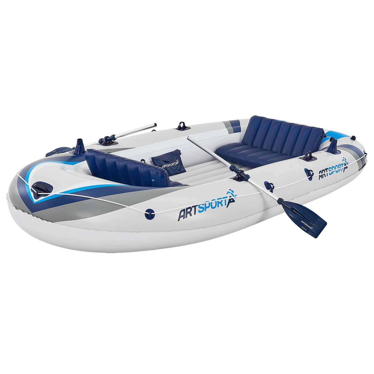 ArtSport Schlauchboot »Schlauchboot 330 cm mit zwei Sitzbänken«, Paddelboot-Set  mit Luftpumpe, Paddeln, Tasche & Reparaturset online kaufen | OTTO