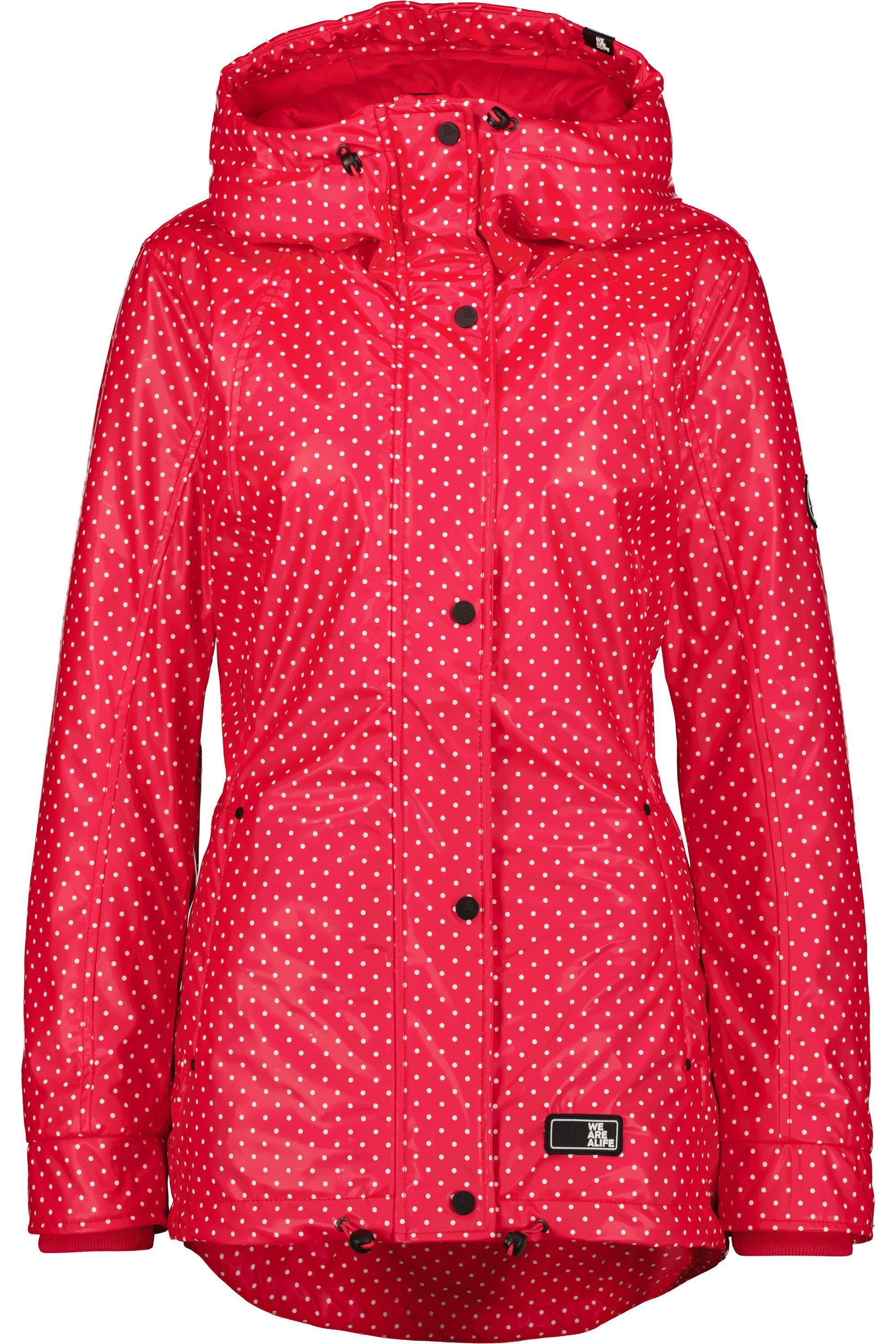 Alife & Kickin Winterjacke Damen B Jacke gefütterte Rainjacket fuchsia Winterjacke, ElmaAK