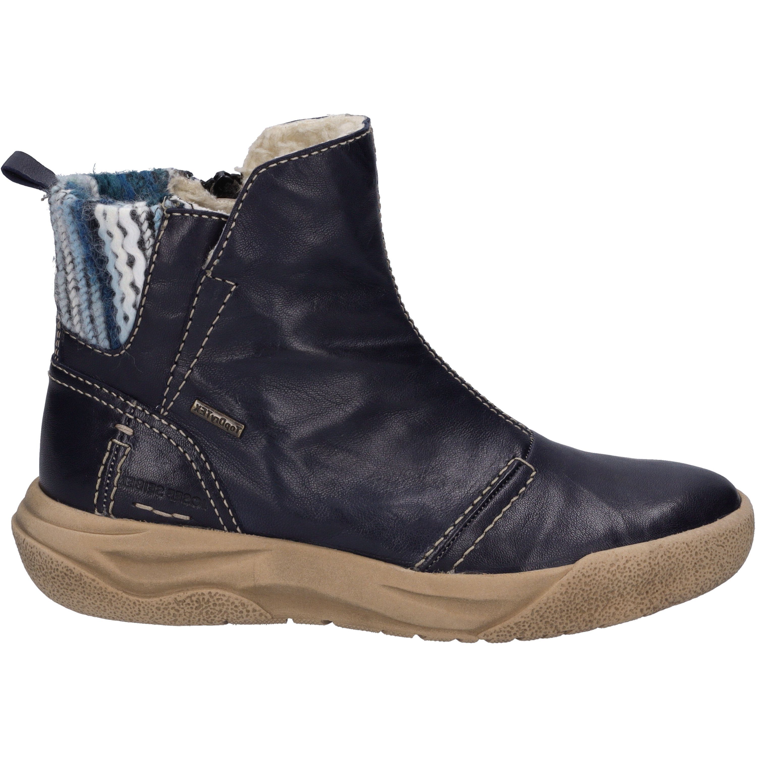 Josef Seibel Alina 51, blau Stiefelette günstig online kaufen