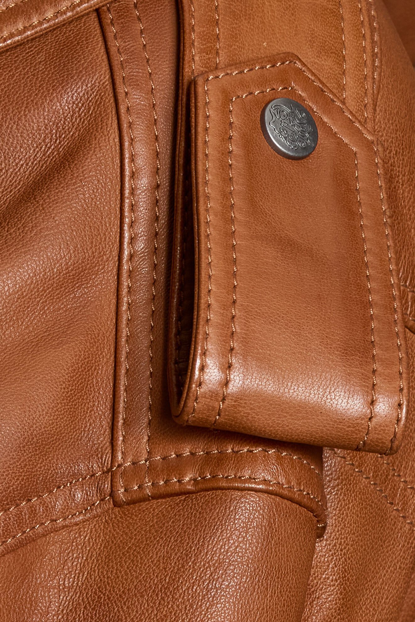 Apple of Eden Lederjacke (1-St) hüftlang, mit Kapuze