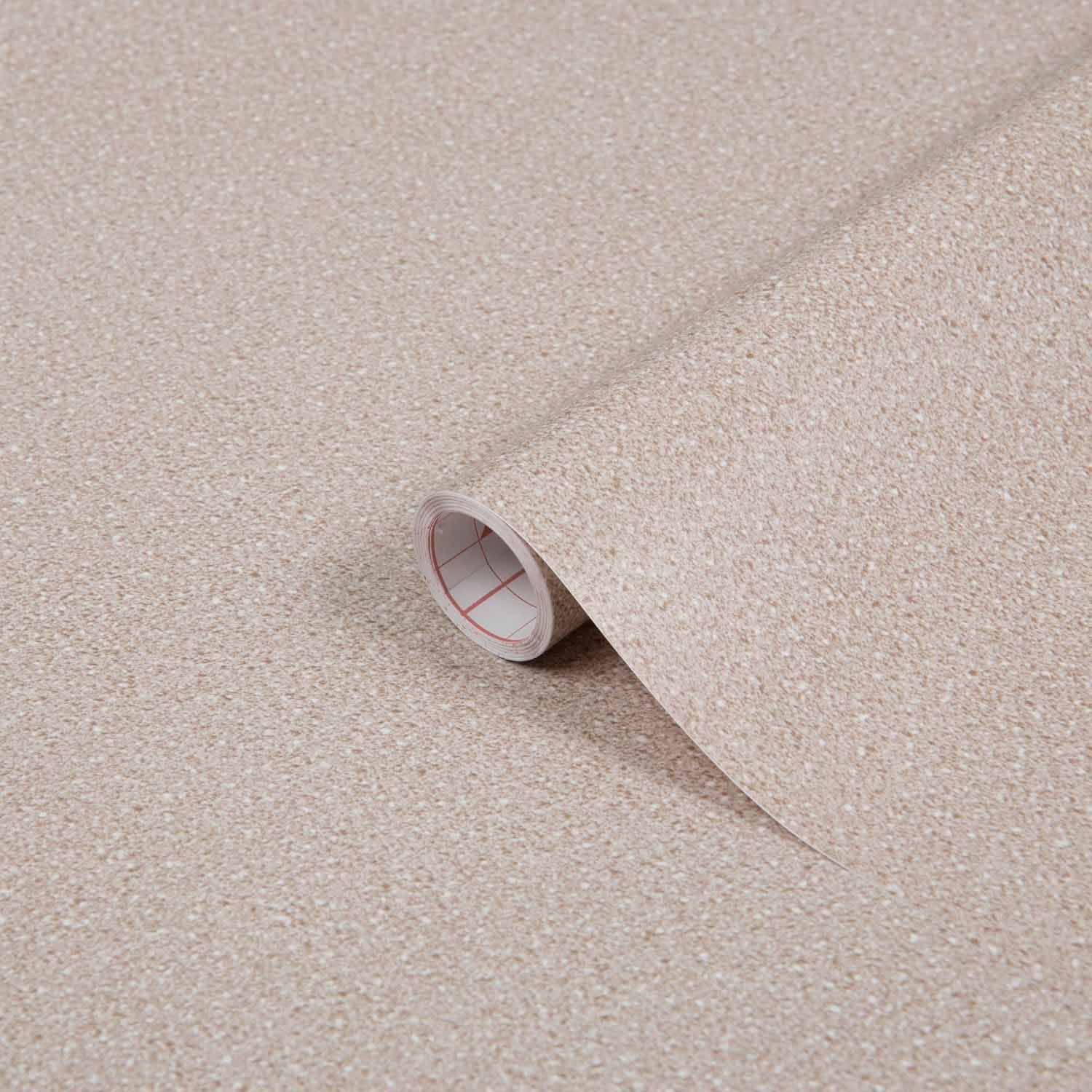 d-c-fix Möbelfolie Sabbia beige - Klebefolie für Möbel und Küche Dekofolie Granitoptik, (15m x 67,5cm), Selbstklebend, zuschneidbar und rückstandslos entfernbar
