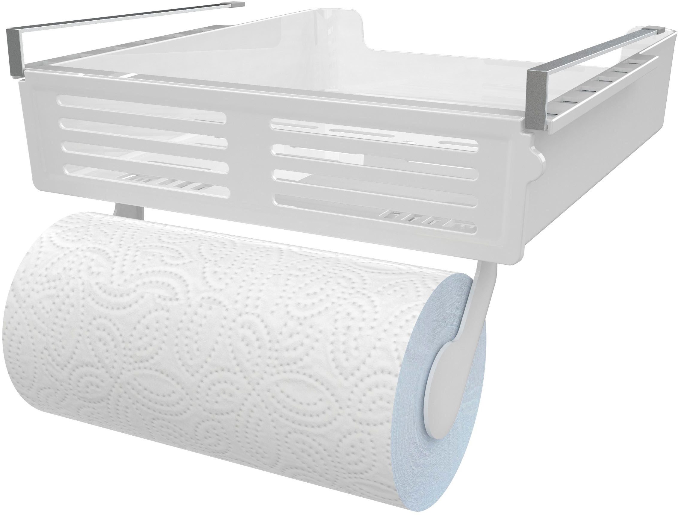 Bischof Küchenrollenhalter, (1-St), Ablage mit Sichtschutz durch Klappe günstig online kaufen