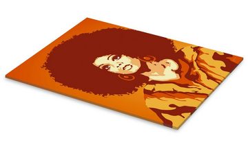 Posterlounge Acrylglasbild JASMIN!, 70s Orange Soul Mama, Lounge Digitale Kunst