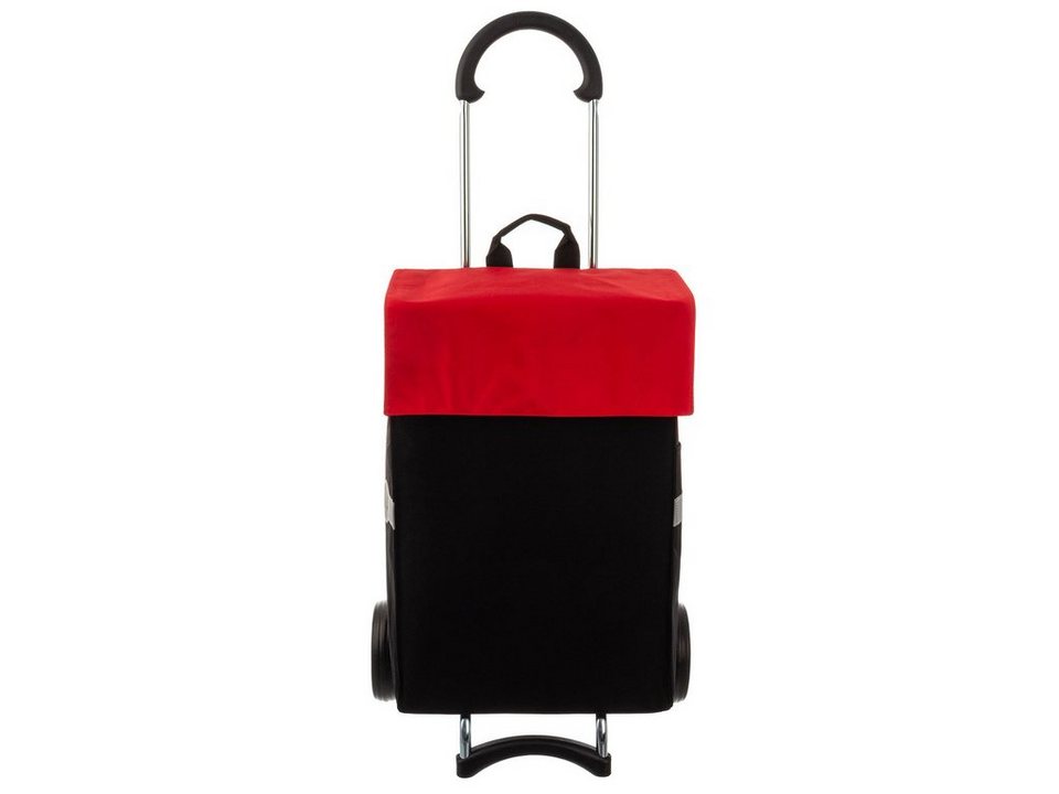Andersen Einkaufstrolley Scala Shopper 112-004-70 Hera rot schwarz, 44 l,  Wasserabweisend