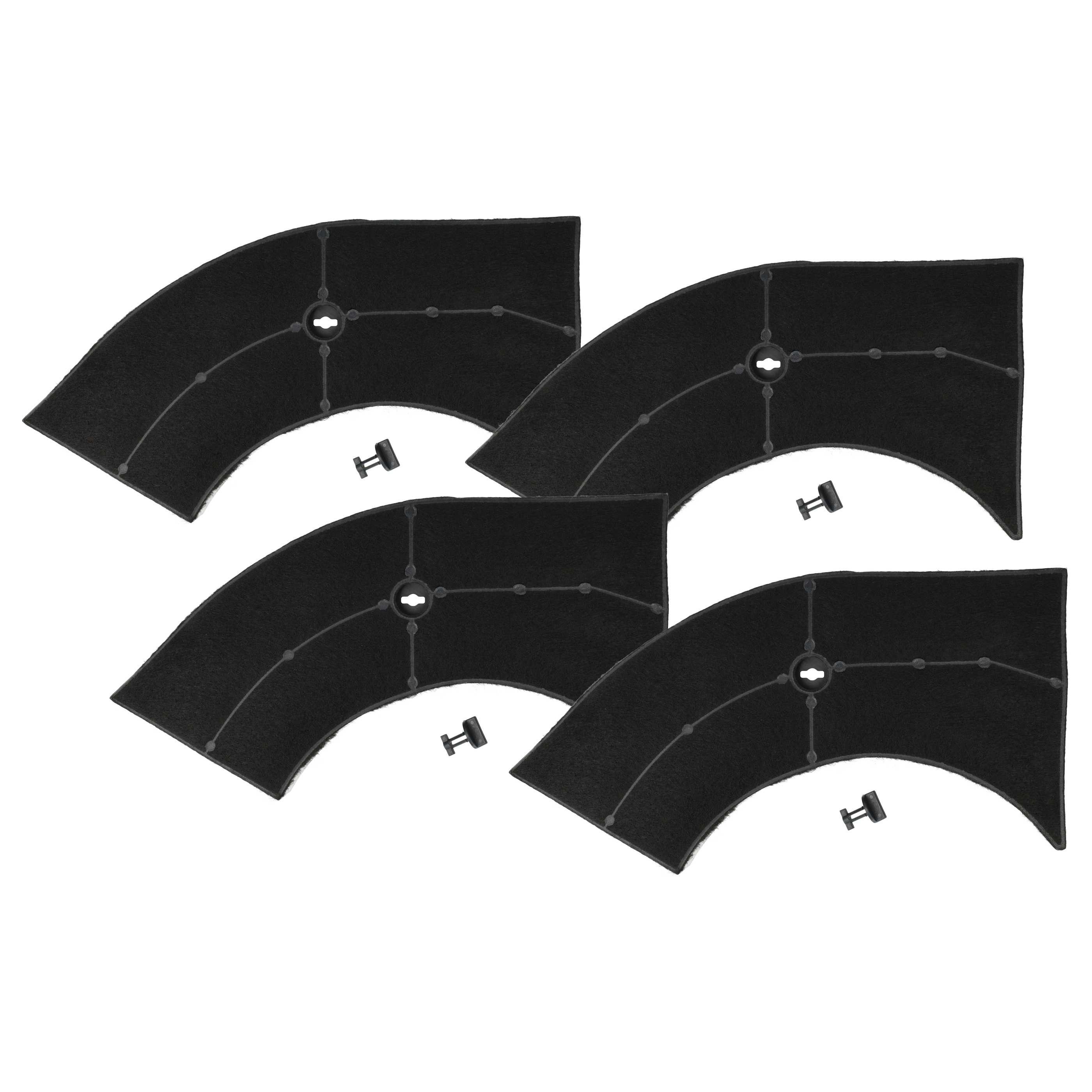 vhbw Aktivkohlefilter passend für Ignis AKS681, AKS927, AKS422, AKS634, AKS948, Zubehör für Ignis AKS681 AKS927 AKS422 AKS634 AKS948