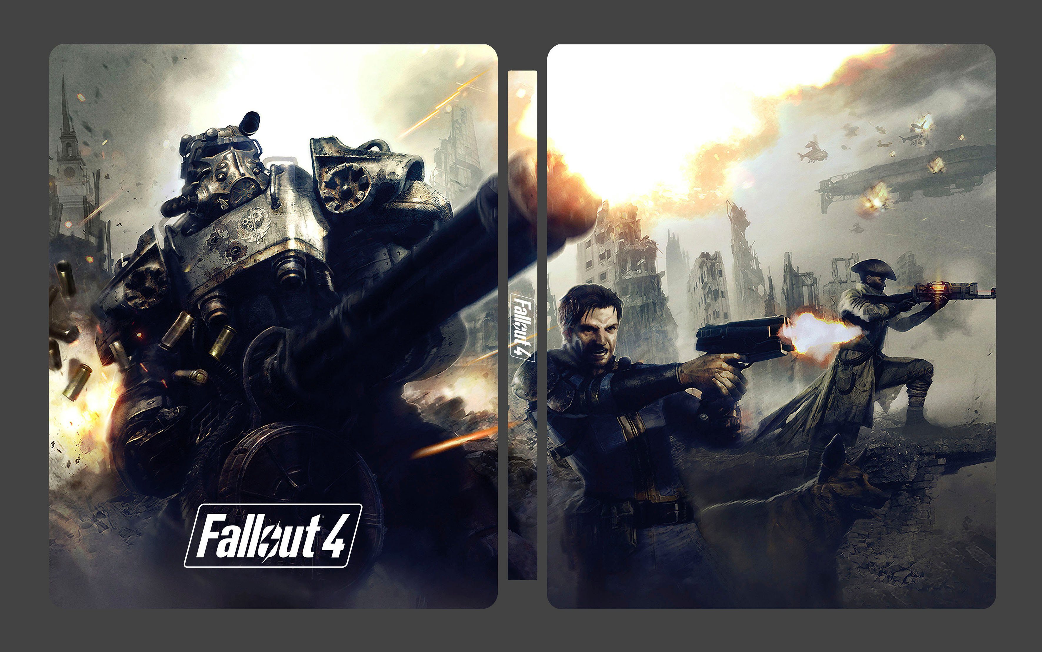 PlayStation Steelbook Fallout Edition Bethesda 4 GOTY 4