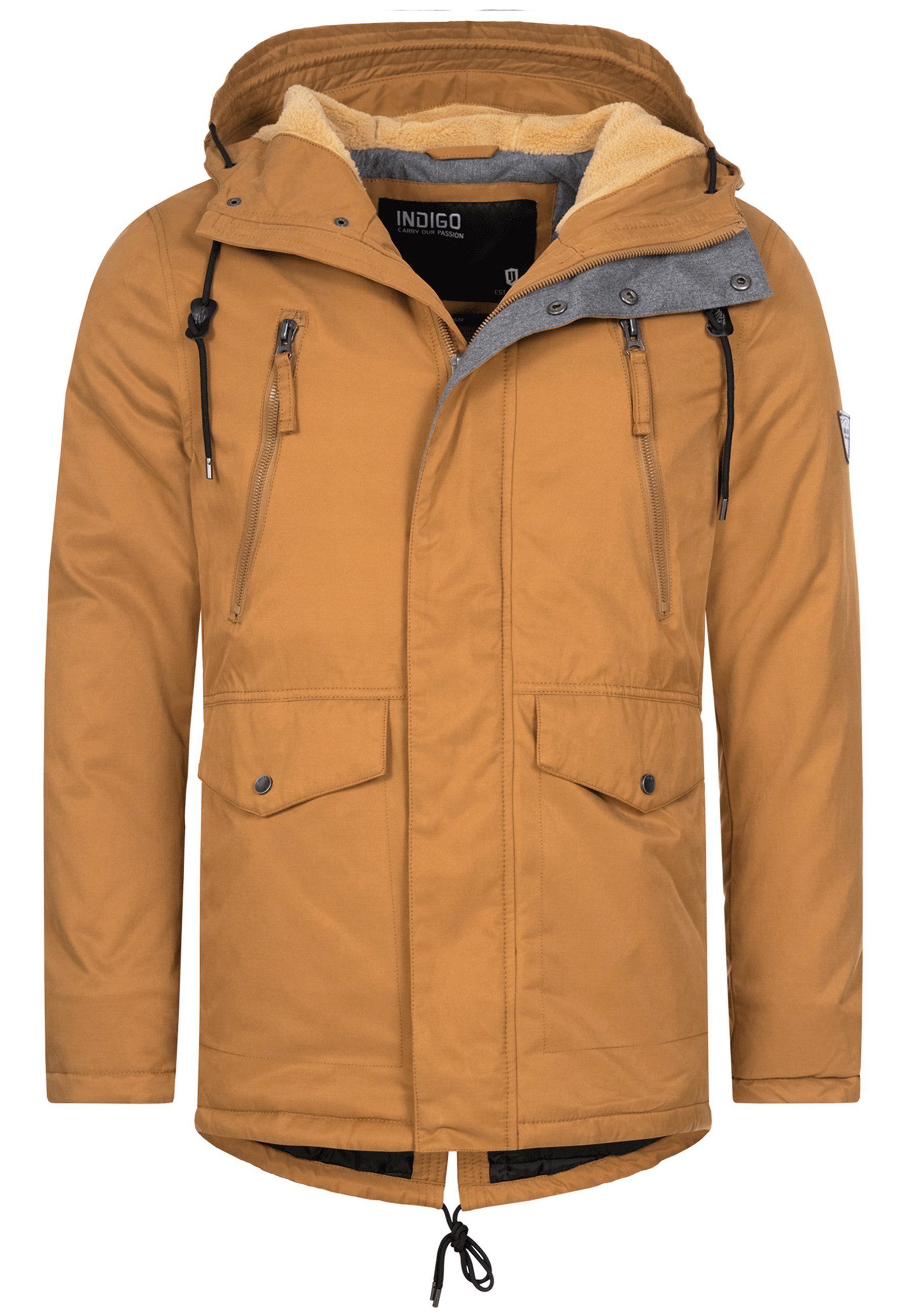 Indicode Parka Herren Loaf Herrenparka Herrenjacke günstig online kaufen