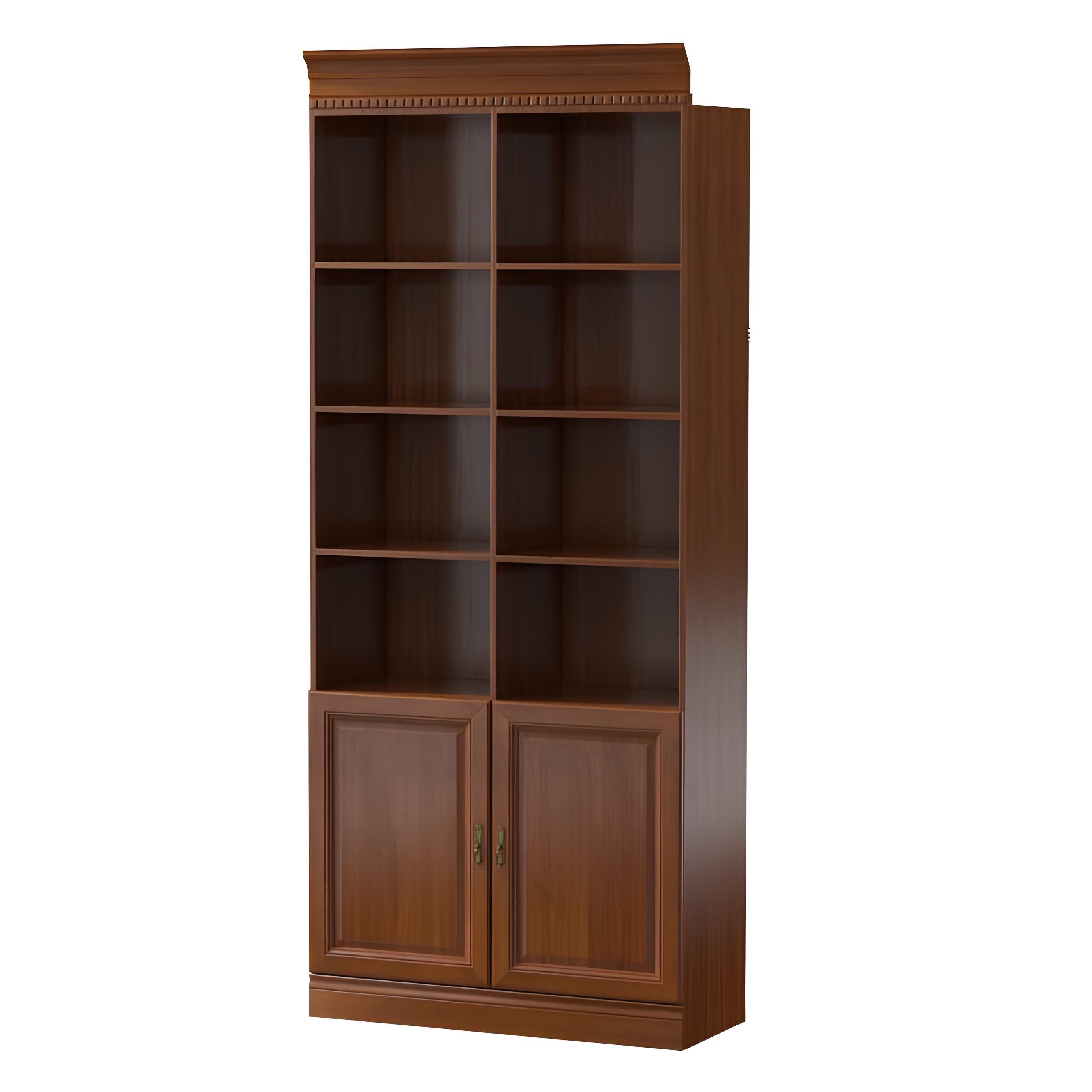 Xlmoebel Bücherregal Traditionelle Schränke Schrank Schrankwand Bücherregal Bücherschrank -, Hergestellt in Europa