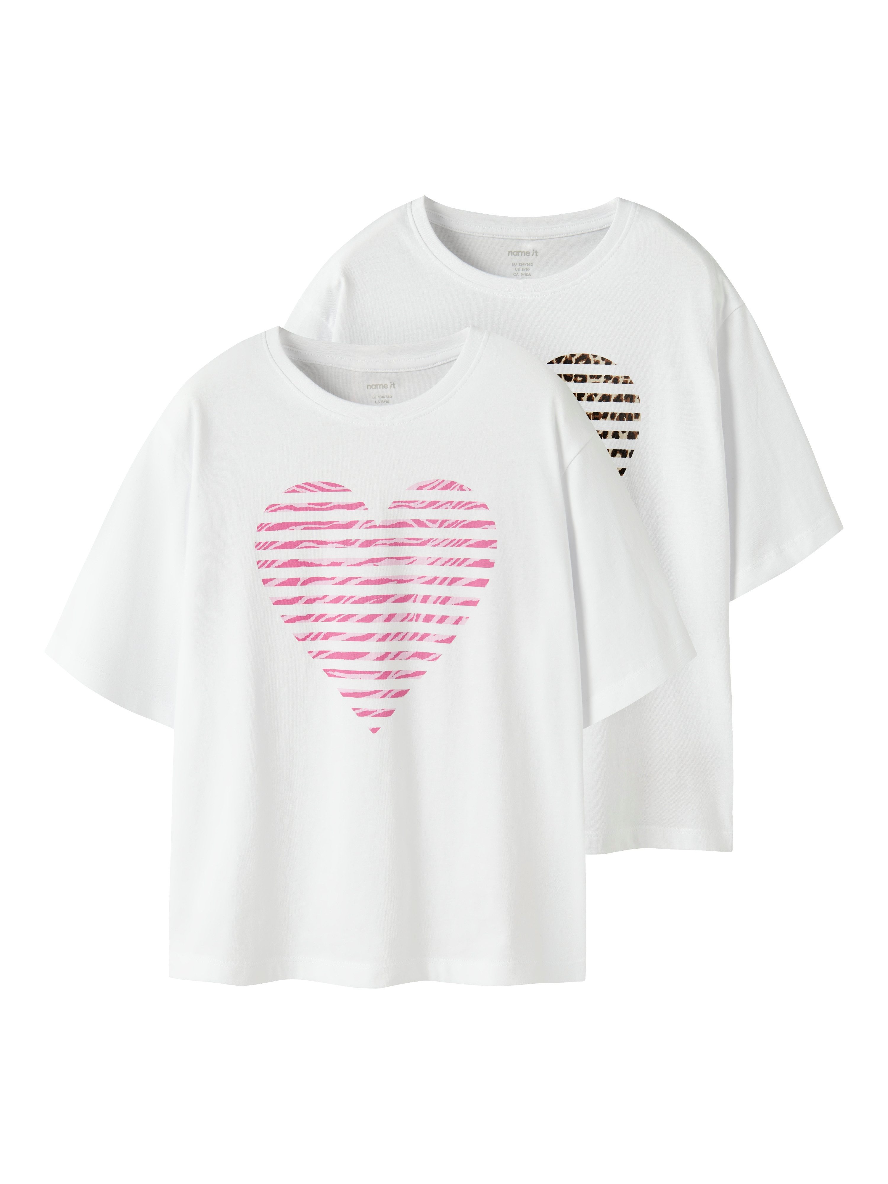 Name It T-Shirt NKFFAHIRAZ 2P SS NREG TOP BOX (Packung, 2-tlg)