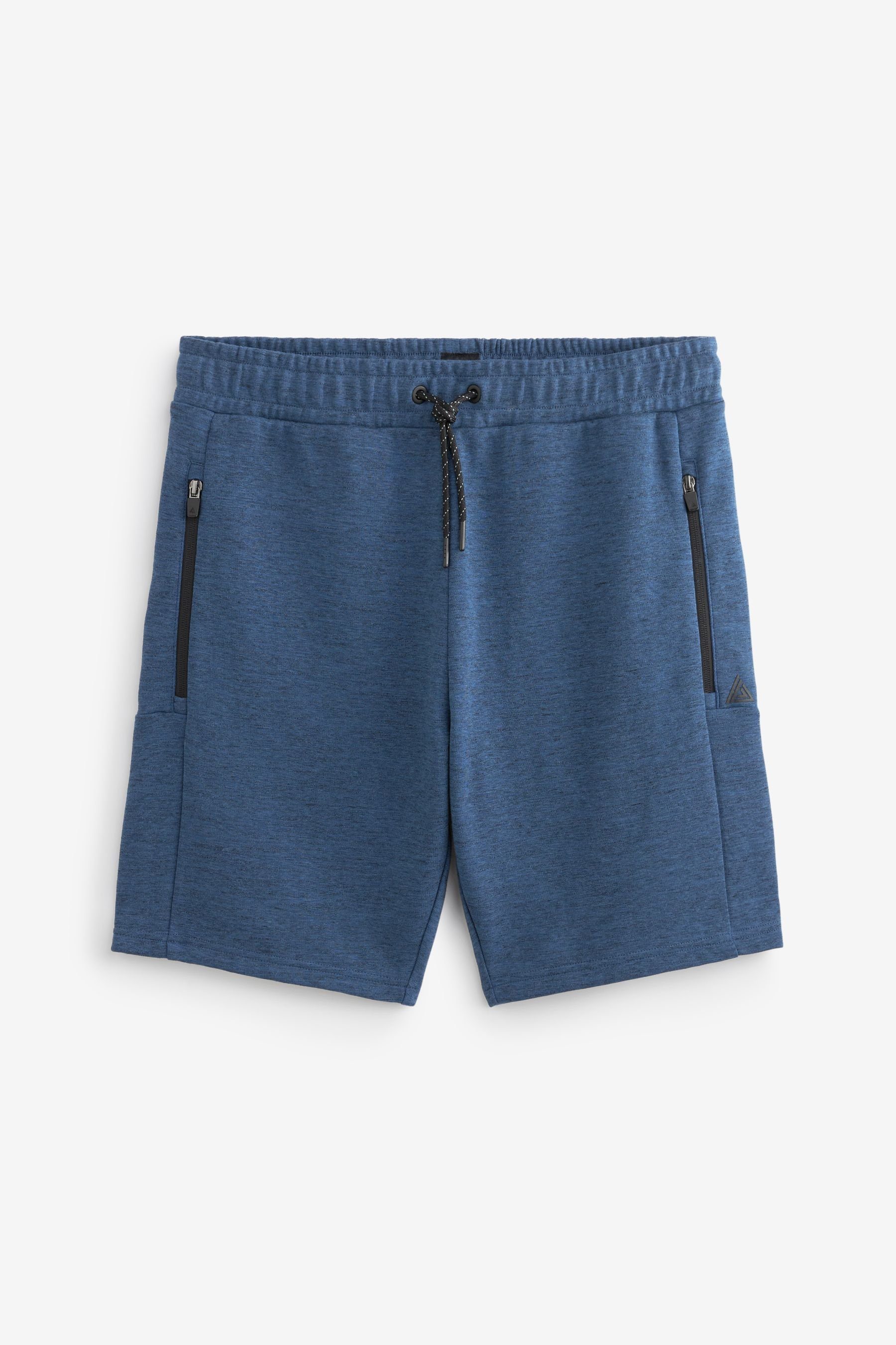 Next Sweatshorts Jersey-Shorts mit (1-tlg) Blue Reißverschlusstaschen
