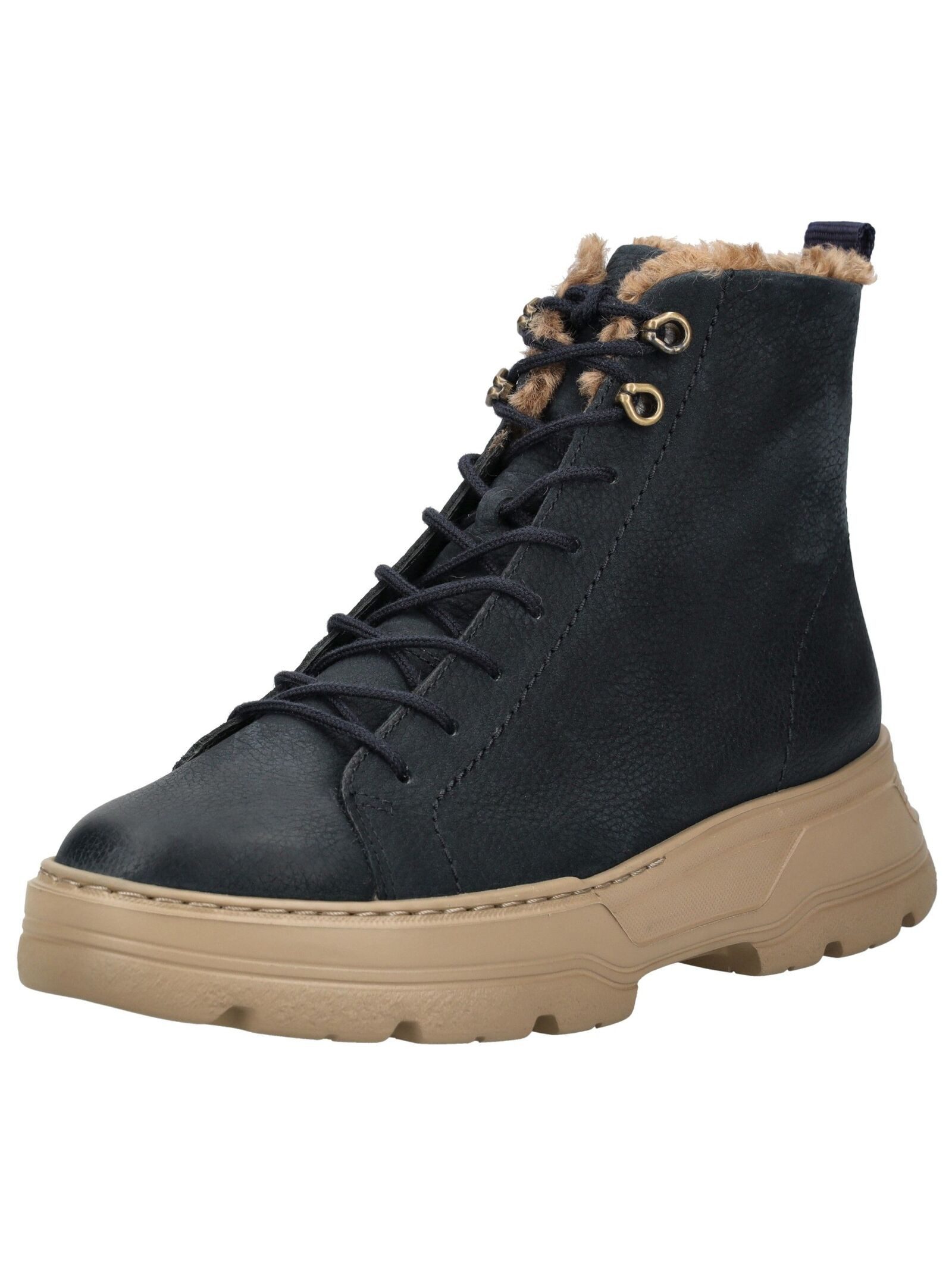 Paul Green Paul Green Stiefelette Nubukleder Schnürstiefelette